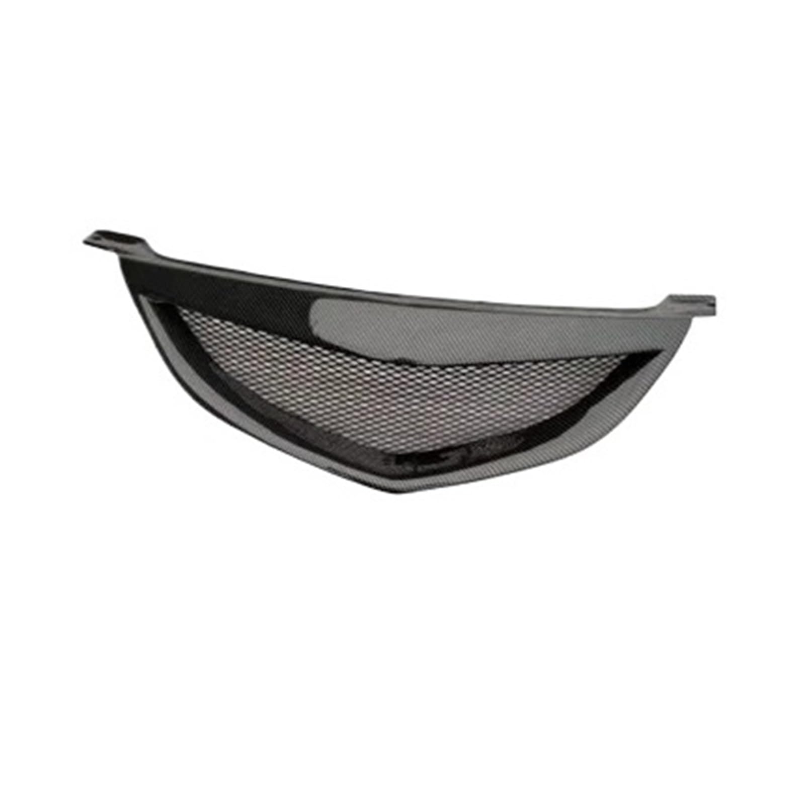 Carbonfaser-Schwarz-Look Auto-Frontstoßstange Untergitter Grillgitter Abdeckung Zierleiste Kompatibel for Mazda3 Limousine 2006-2012 Außenzubehör(Carbon Printing) von DACOLWZING