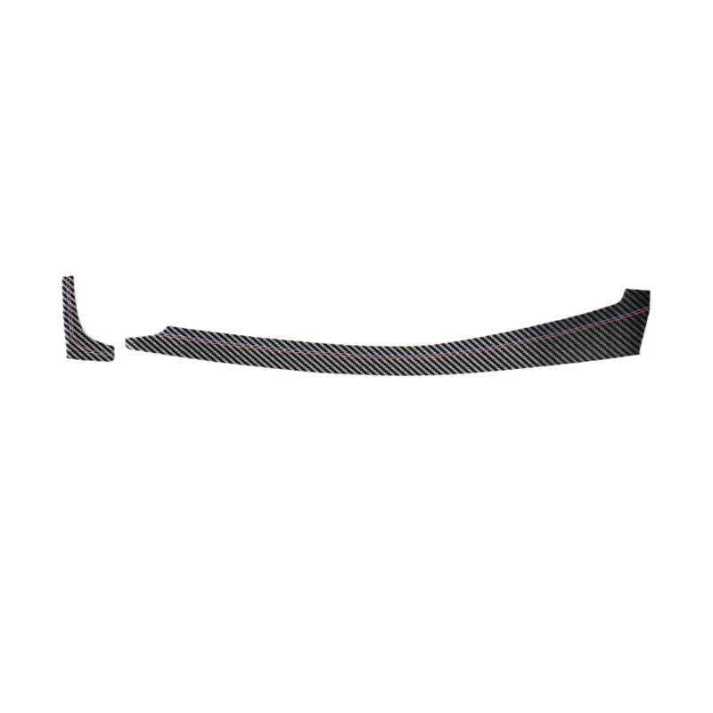 Compatible for BMW X5 F15 X6 F16 2014-2018 Panel Trim Strips Insturment Stickers Car Interior Accessories(Carbon Leather LHD) von DACOLWZING