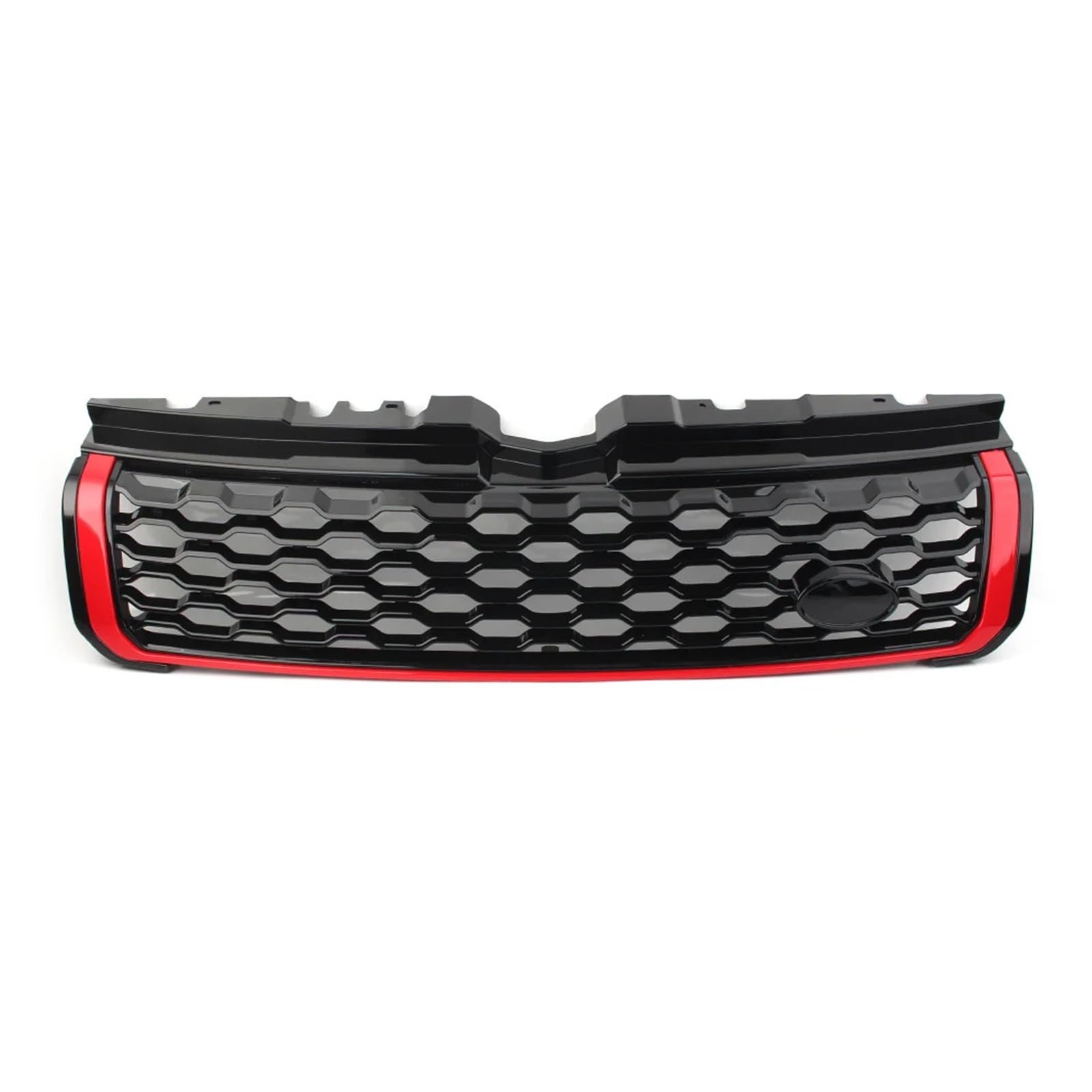 DACOLWZING Auto-Frontobergrill kompatibel for Land Rover -Range Rover -Evoque 2010 2011 2012 2013 2014 2015 2016 2017 2018 Grill(Red) von DACOLWZING