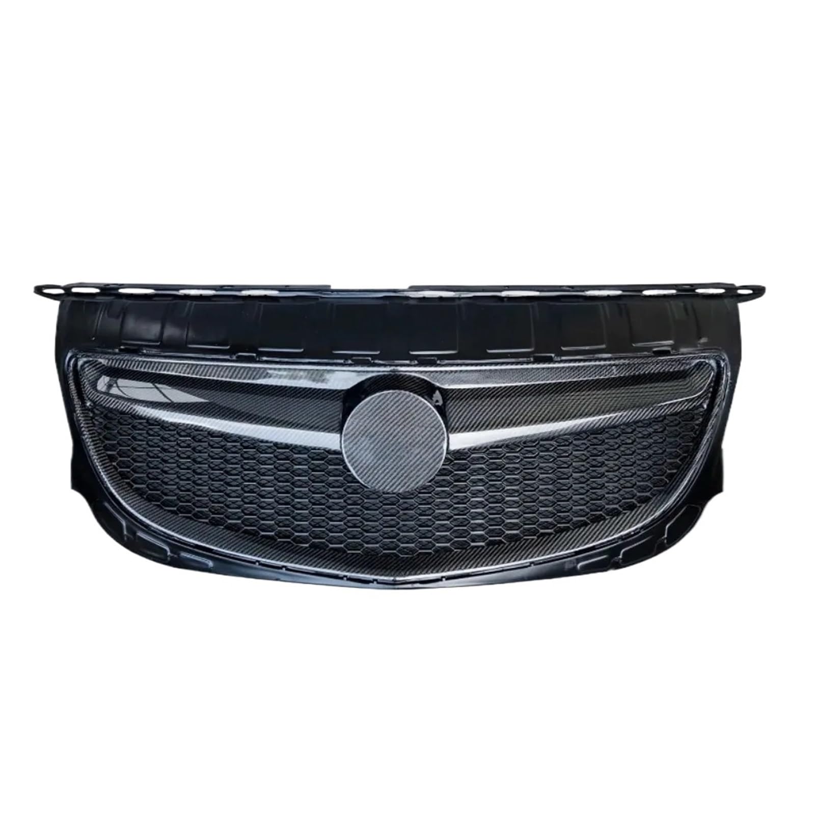 DACOLWZING Autogrill Frontstoßstange Mesh kompatibel for Buick -Regal -Opel GS 2014-2016 ABS Aluminiumlegierung Insignia Irmscher Kühlergrill Kohlefaser(Carbon Fiber) von DACOLWZING