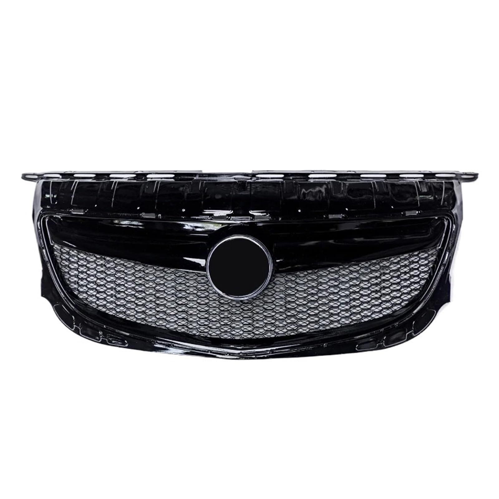 DACOLWZING Autogrill Frontstoßstange Mesh kompatibel for Buick -Regal -Opel GS 2014-2016 ABS Aluminiumlegierung Insignia Irmscher Kühlergrill Kohlefaser(Light Black) von DACOLWZING