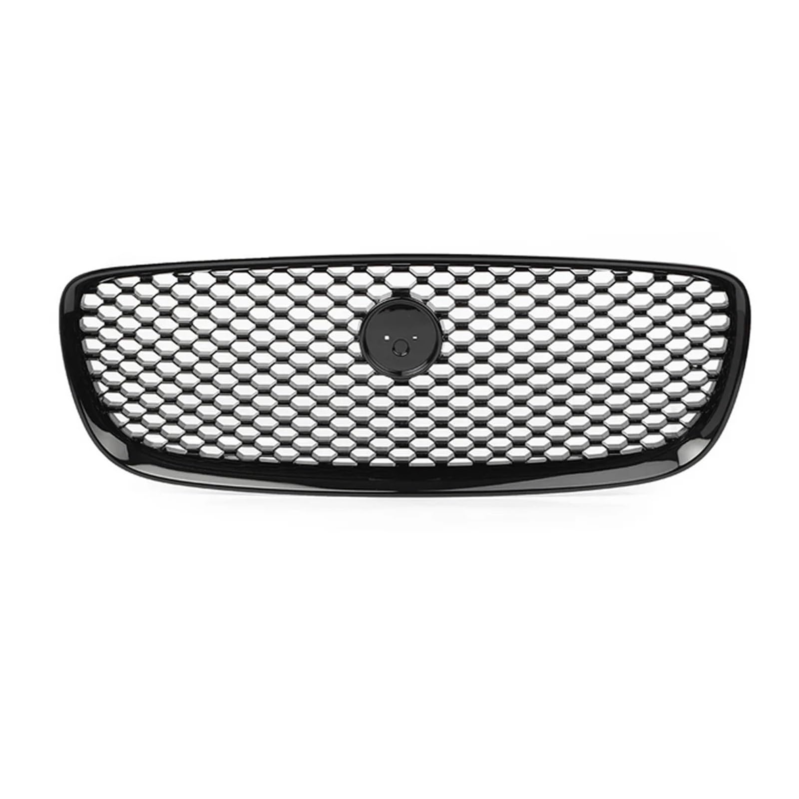 DACOLWZING Autozubehör Frontstoßstangengrill Mittelteil Styling Oberer Grill Kompatibel for Jaguar XF XF-R 2016 2017 2018 2019 2020 W/Logo(A Grille) von DACOLWZING