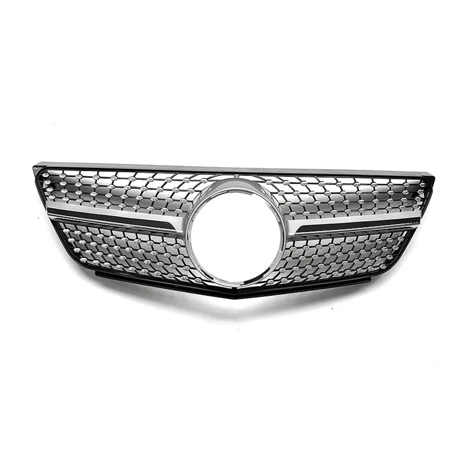 DACOLWZING Frontgrill Grill kompatibel for Mercedes-Benz B-Klasse W245 B160 B170 B180 B200 B260 2009 2010 2011 Tuning Grills(Silver) von DACOLWZING