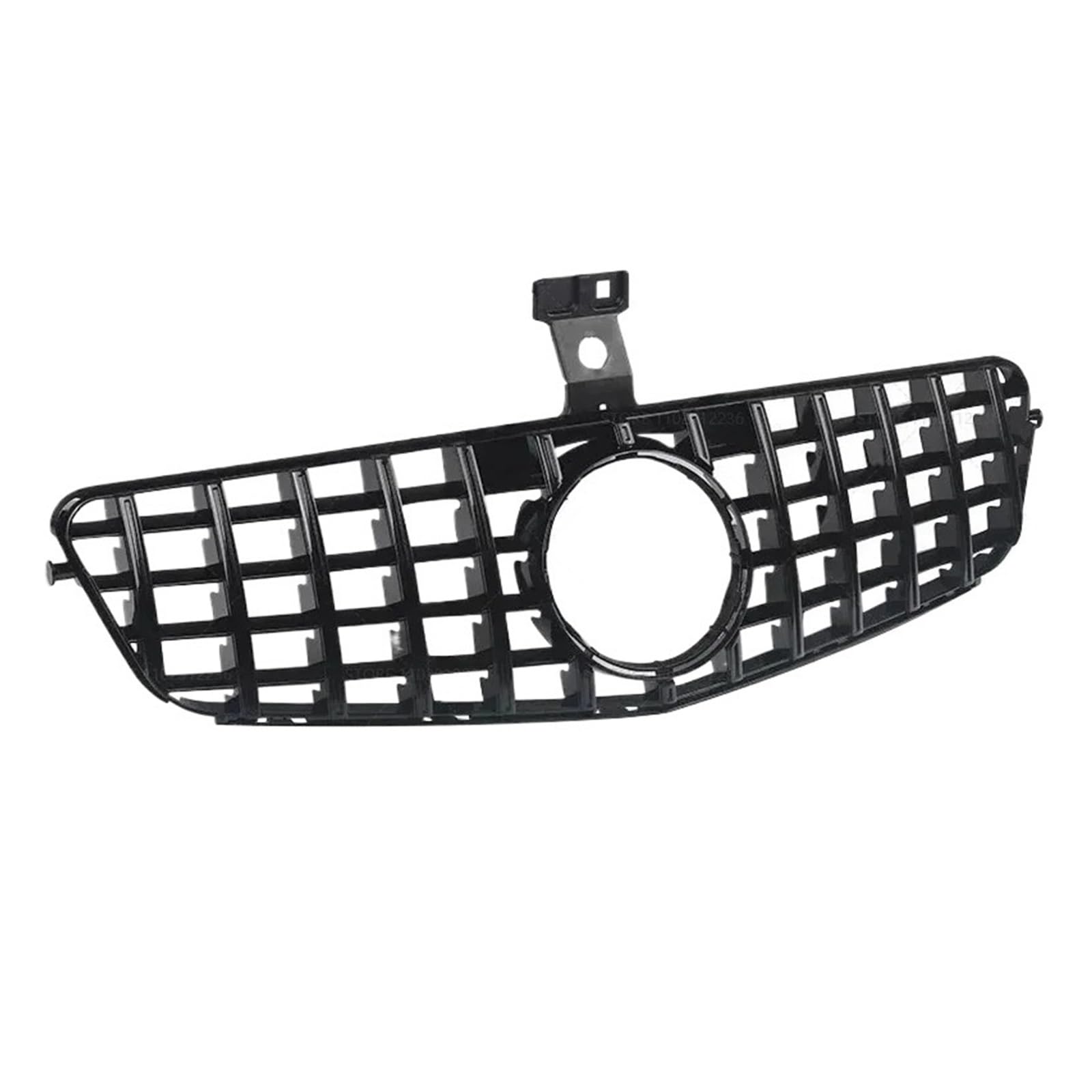 DACOLWZING Frontstoßstangengrill kompatibel for Mercedes-Benz C-Klasse C180 C200 C250 C300 C43 AMG GT W204 2007–2014 Haubengrill(W204 2007-2014 GT A) von DACOLWZING