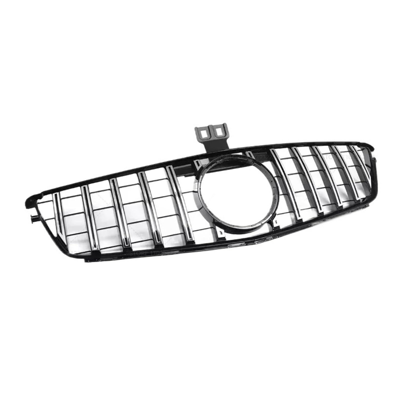 DACOLWZING Frontstoßstangengrill kompatibel for Mercedes-Benz C-Klasse C180 C200 C250 C300 C43 AMG GT W204 2007–2014 Haubengrill(W204 2007-2014 GT B) von DACOLWZING