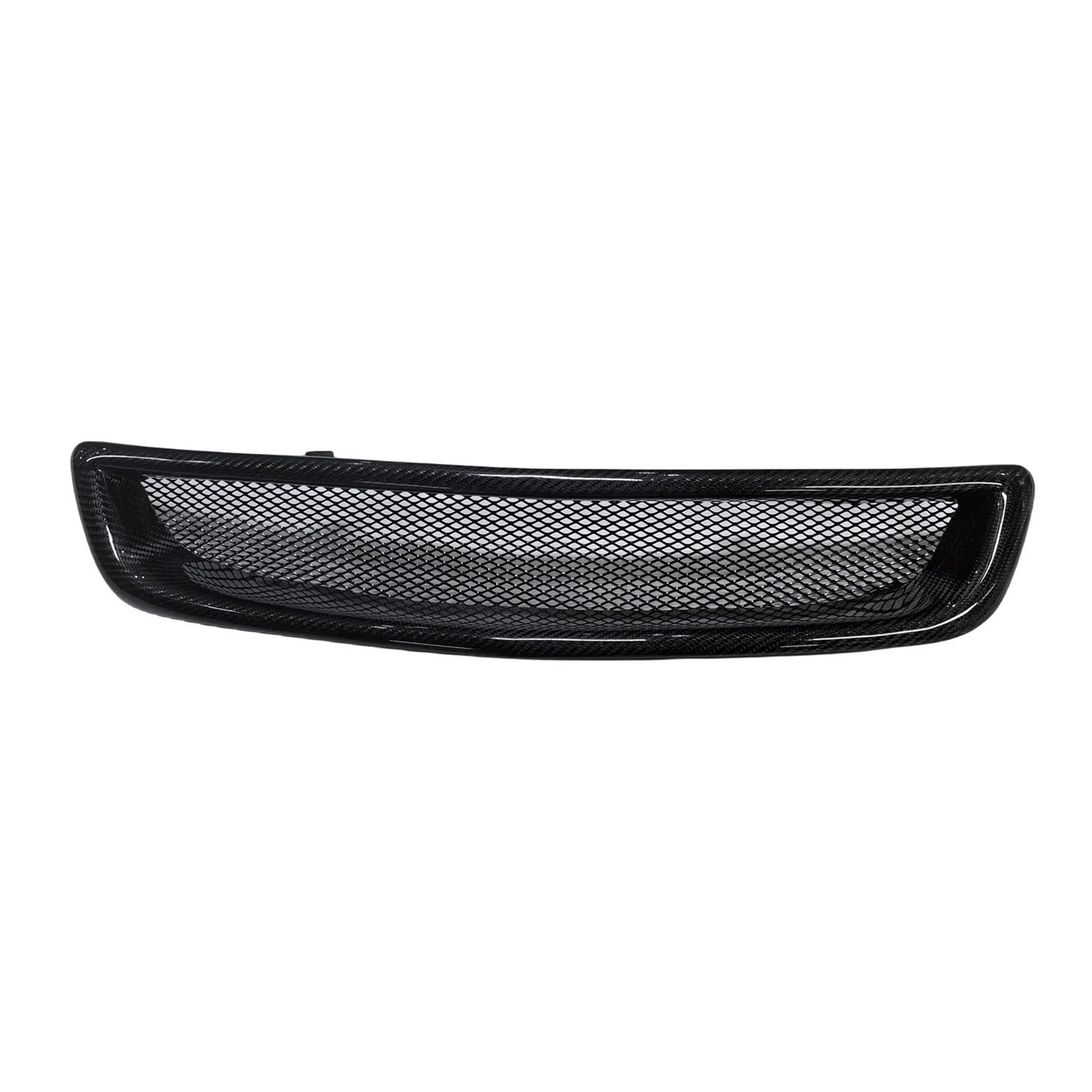 DACOLWZING Kompatibel for Acura 1997 1998 1999 Racing Grill Frontgrill Fiberglas/Echtkarbonfaser Obere Stoßstangenhaube Mesh Body Kit Grid(Real Carbon Fiber) von DACOLWZING