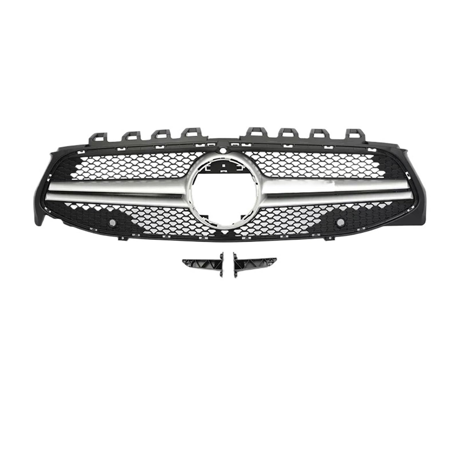 DACOLWZING Kompatibel for Benz CLA W118 C118 X118 CLA180 200 250 CLA45 35 2019-2023 Autozubehör Frontstoßstange Panamericana Diamond AMG GT Kühlergrill(CLA35 Silver W) von DACOLWZING