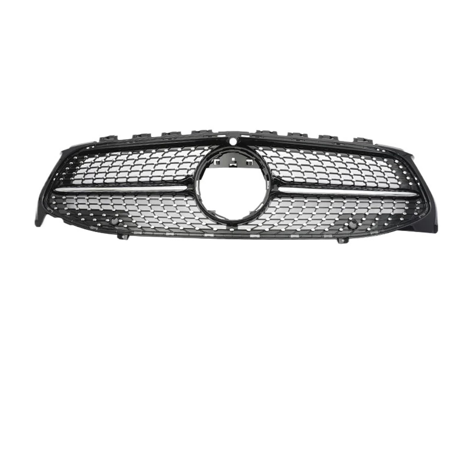 DACOLWZING Kompatibel for Benz CLA W118 C118 X118 CLA180 200 250 CLA45 35 2019-2023 Autozubehör Frontstoßstange Panamericana Diamond AMG GT Kühlergrill(Diamond Black W) von DACOLWZING