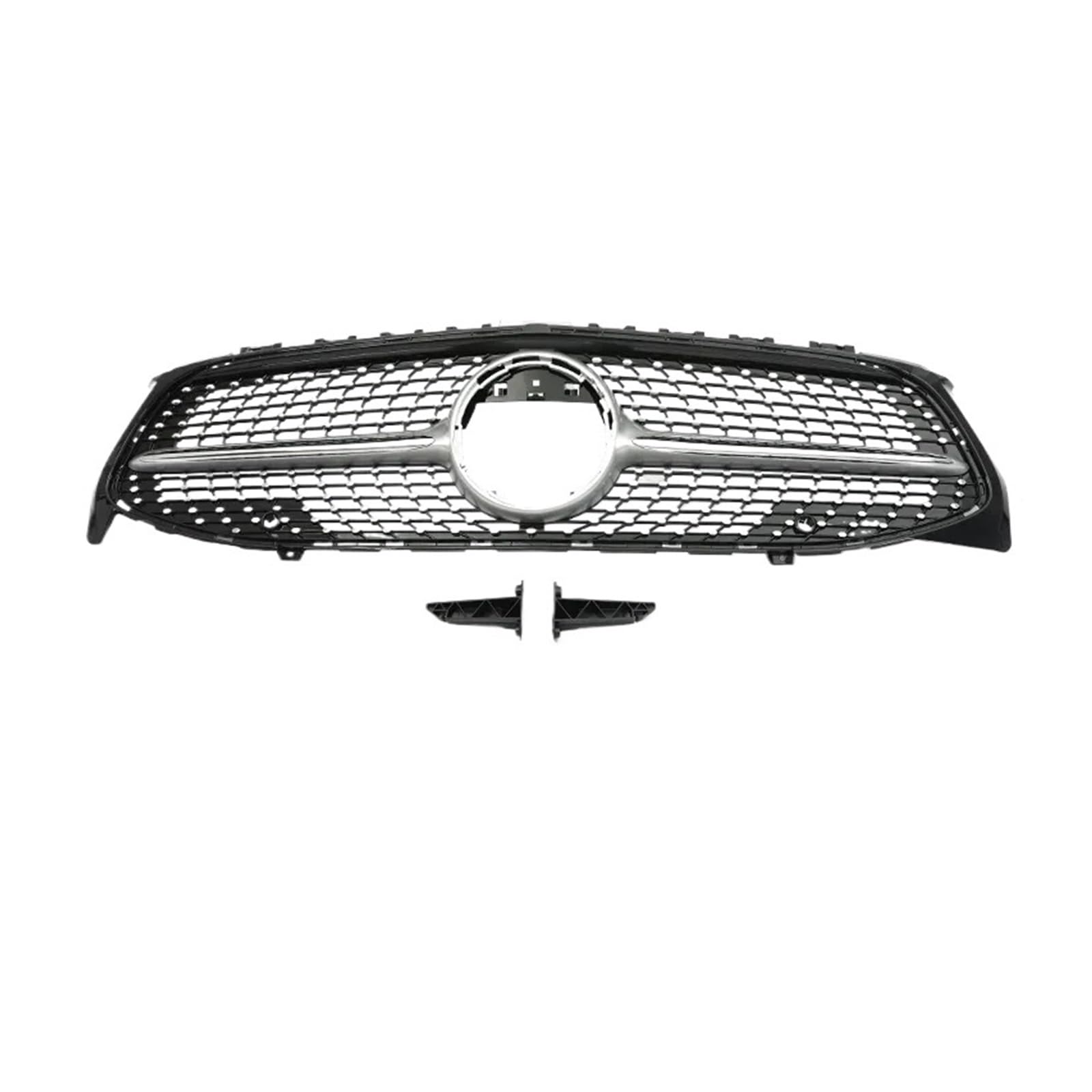 DACOLWZING Kompatibel for Benz CLA W118 C118 X118 CLA180 200 250 CLA45 35 2019-2023 Autozubehör Frontstoßstange Panamericana Diamond AMG GT Kühlergrill(Diamond Silver WO) von DACOLWZING