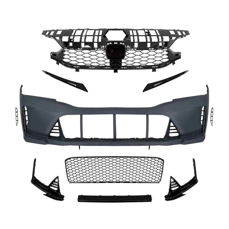 DACOLWZING Kompatibel for Civic 2022+. Das Neue Body-Kit for den Frontstoßstangen-Kit TR Kit Grille von DACOLWZING