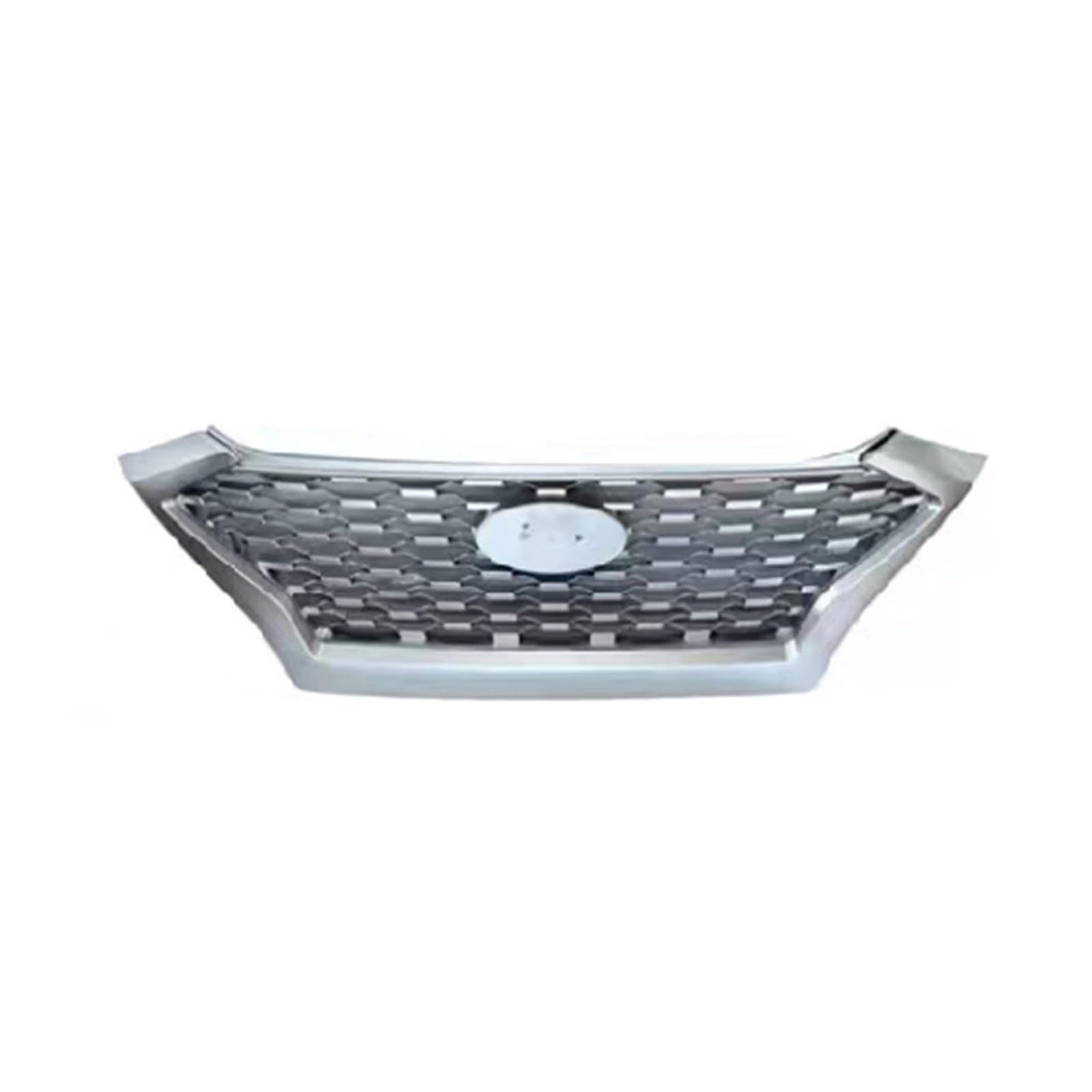 DACOLWZING Kompatibel for Hyundai -Tucson 2019 2020, Auto-Frontstoßstangengrill, glänzend schwarz, Racing-Grill, Auto-Grills Oben in der Motorhaube, Netzschutzgitter(Silver) von DACOLWZING