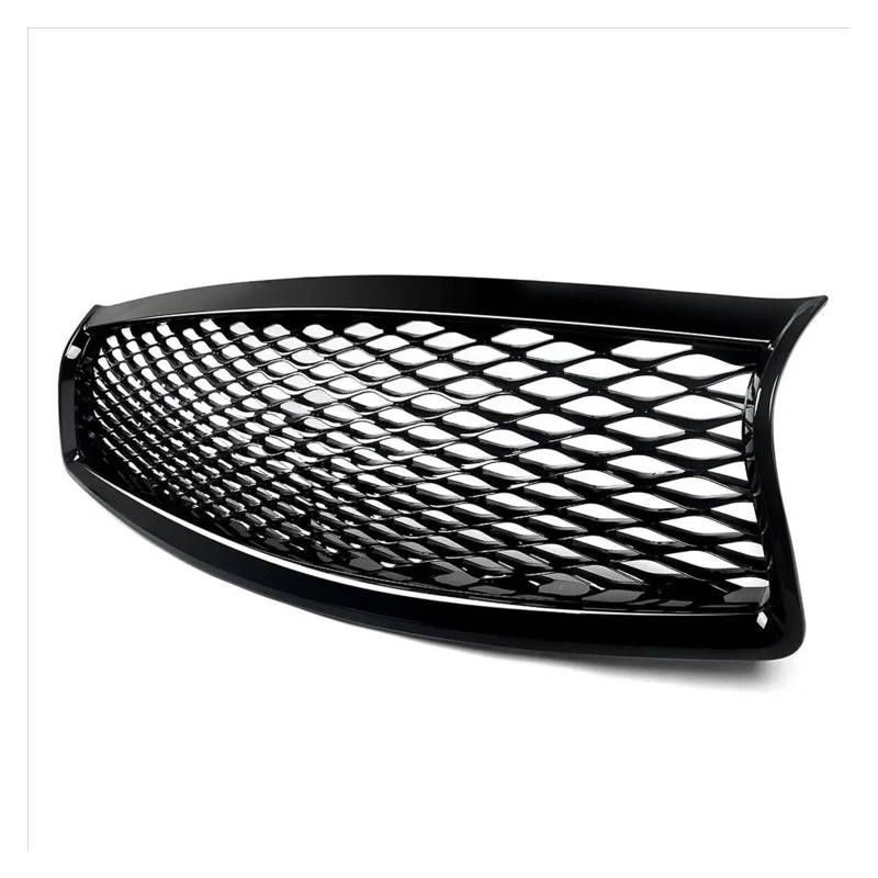 DACOLWZING Kompatibel for Infiniti Q50 2014–2017, Frontstoßstangengrill, Wabengitter, Auto-Frontgesichtsmodifikation, Kühlerschutzabdeckung(Black) von DACOLWZING