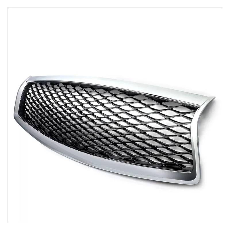 DACOLWZING Kompatibel for Infiniti Q50 2014–2017, Frontstoßstangengrill, Wabengitter, Auto-Frontgesichtsmodifikation, Kühlerschutzabdeckung(Plating) von DACOLWZING