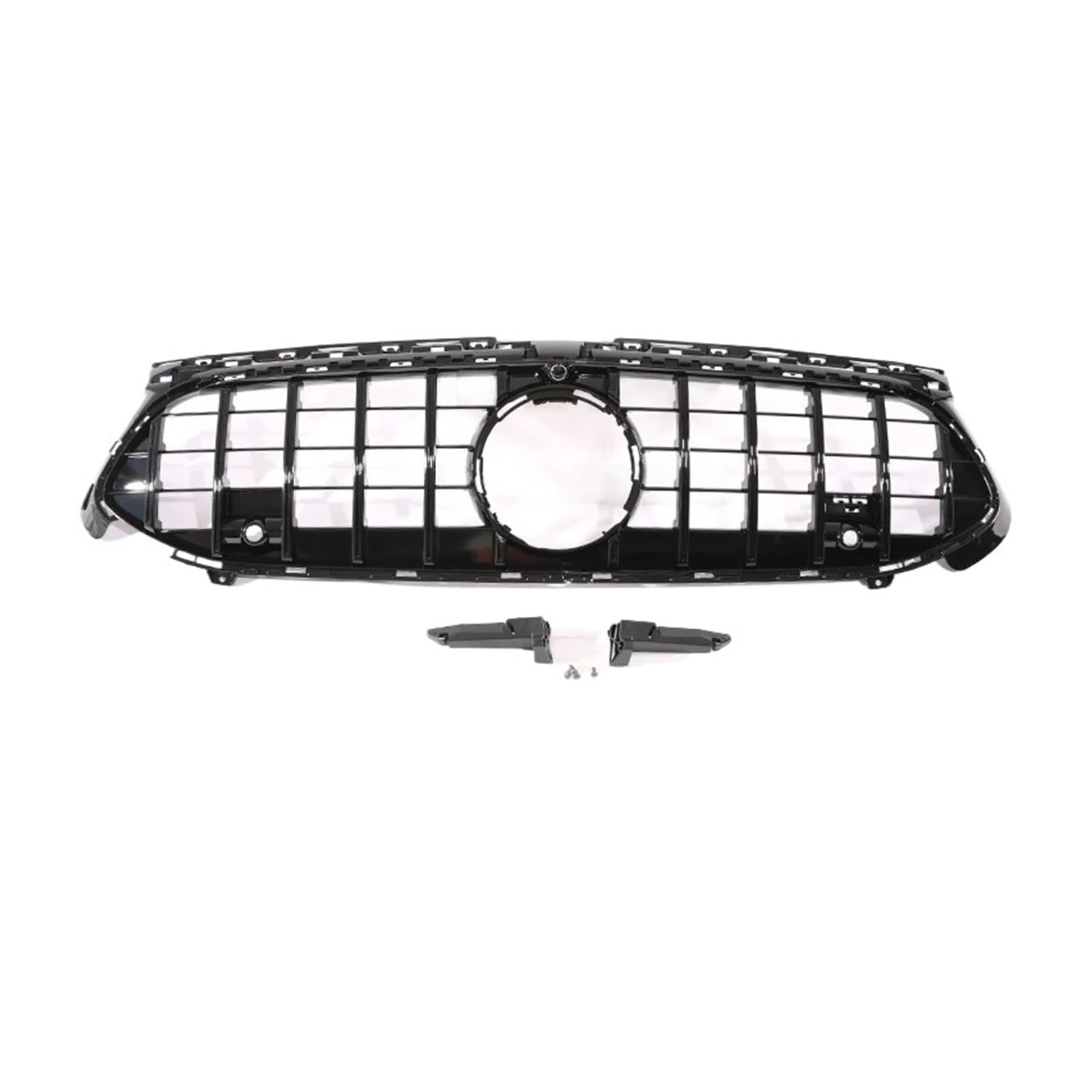 DACOLWZING Kompatibel for Mercedes-Benz A-Klasse A180 A200 A220 A250 A280 W177 2023 2024. Frontkühler-Renngrill GT Panamericana-Grillzubehör(GT Black) von DACOLWZING