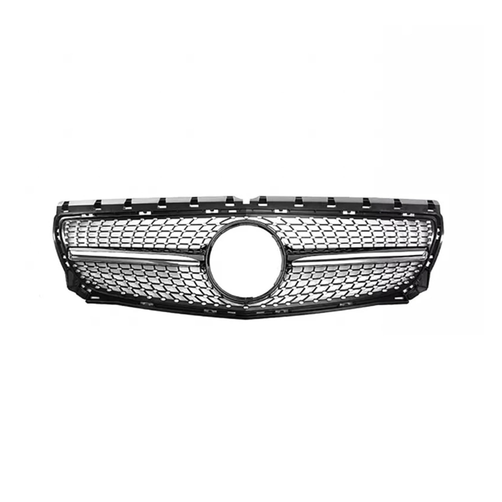 DACOLWZING Kompatibel for Mercedes-Benz B-Klasse W246 B180 B200 B250 B220 2012 2013 2014 ABS-Grills Frontstoßstangengrill Haube Tuning Racing Grill(Black) von DACOLWZING