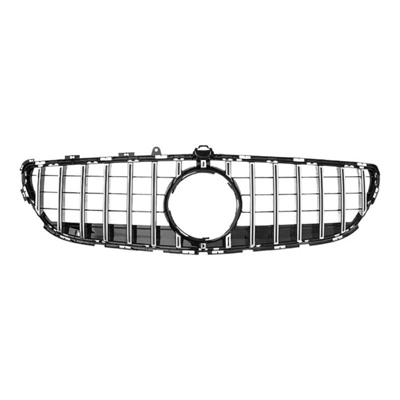 DACOLWZING Kompatibel for Mercedes-Benz CLS-Klasse W218 2015–2018 CLS300 CLS350 GT-Style Kühlergrill, Nachrüst-Ersatzteil, Auto-Frontstoßstange, Racing-Grill(GT Style Silver) von DACOLWZING