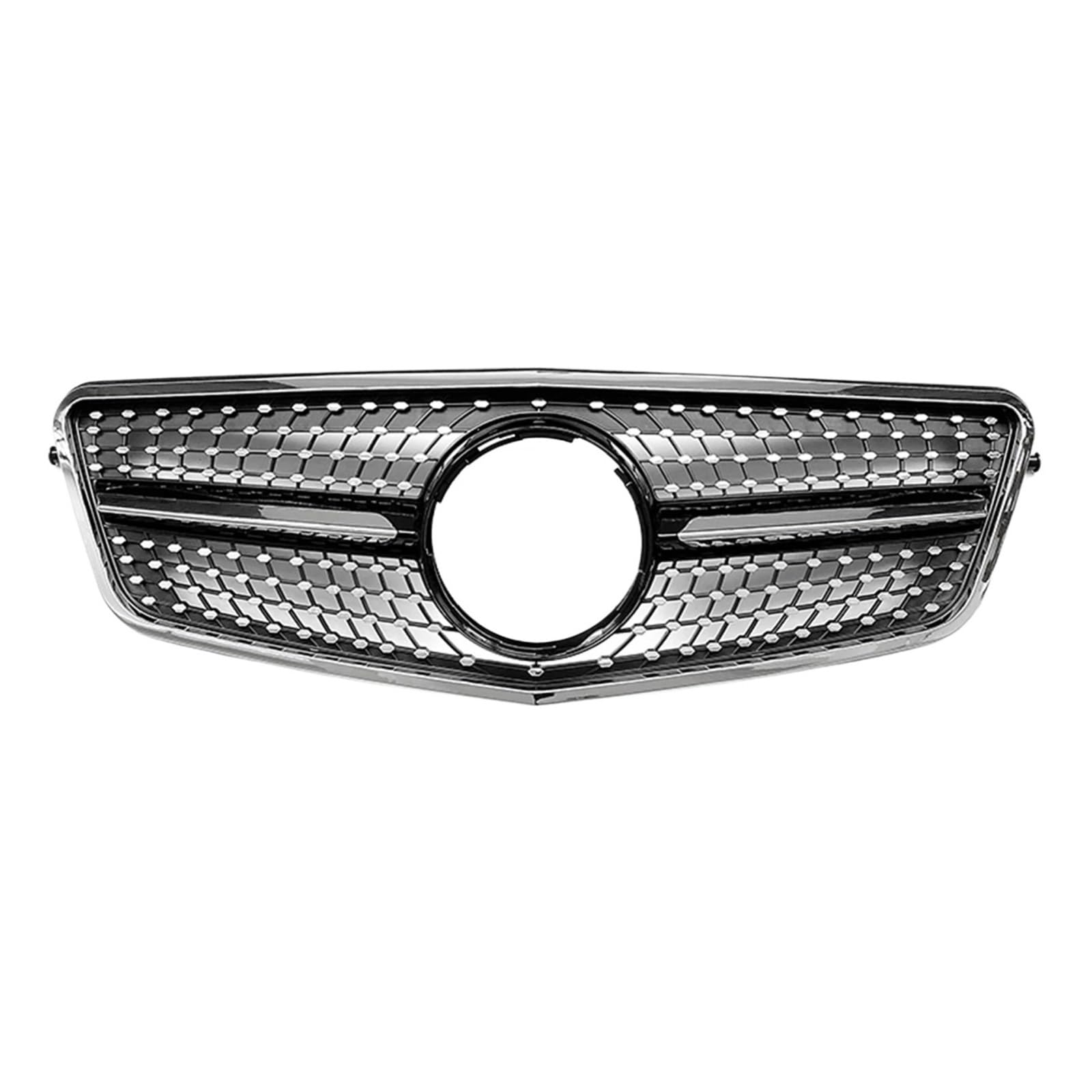 DACOLWZING Kompatibel for Mercedes-Benz E-Klasse W212 E250 E300 E350 E500 E550 2010–2013 Limousine, Frontgrill, obere Stoßstange, Haubennetz(Black) von DACOLWZING