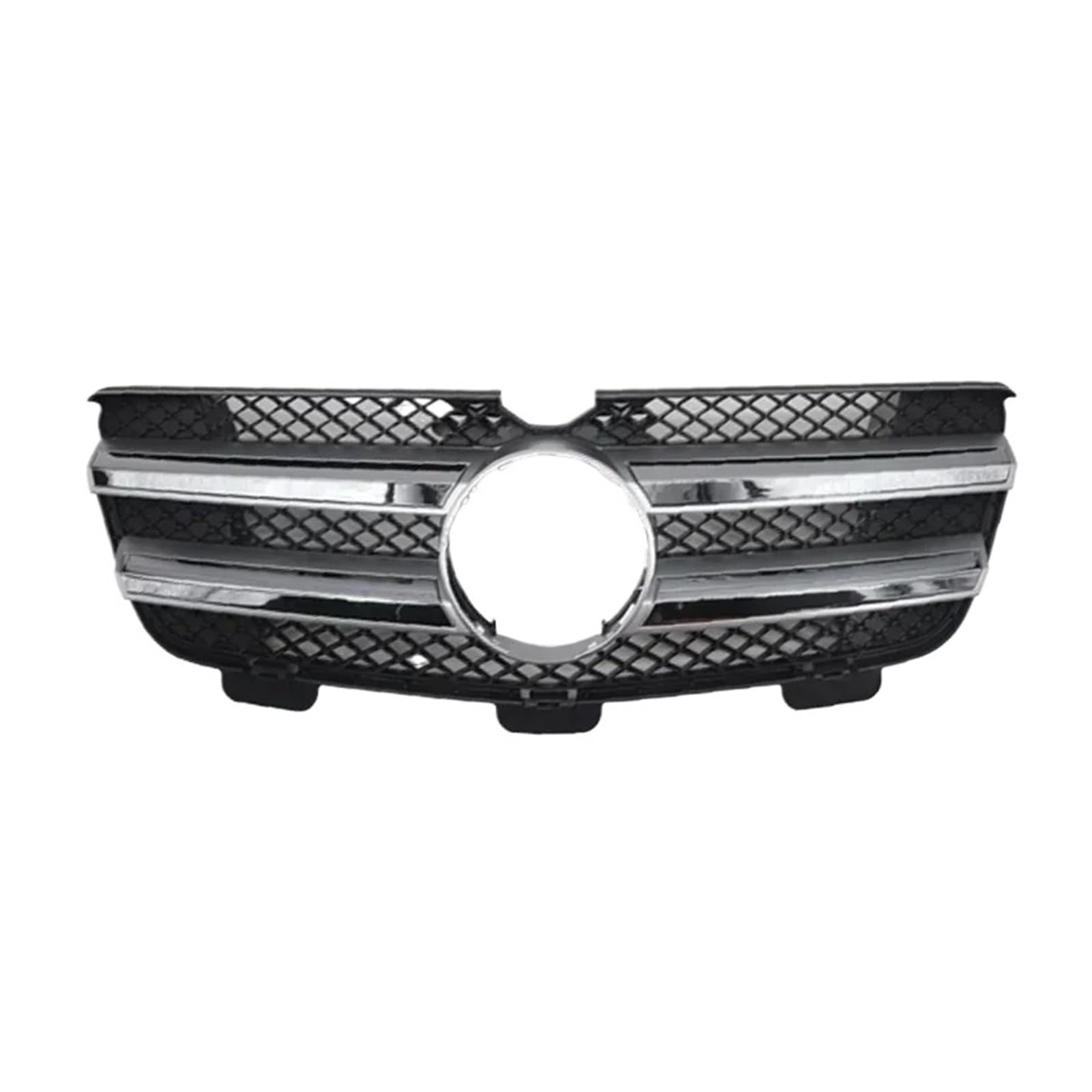 DACOLWZING Kompatibel for Mercedes-Benz GL320 GL350 GL450 GL500 GL550 (X164) 2007–2012, vordere obere Stoßstange, mittlerer Kühlergrill, Kühler 1648802785 von DACOLWZING