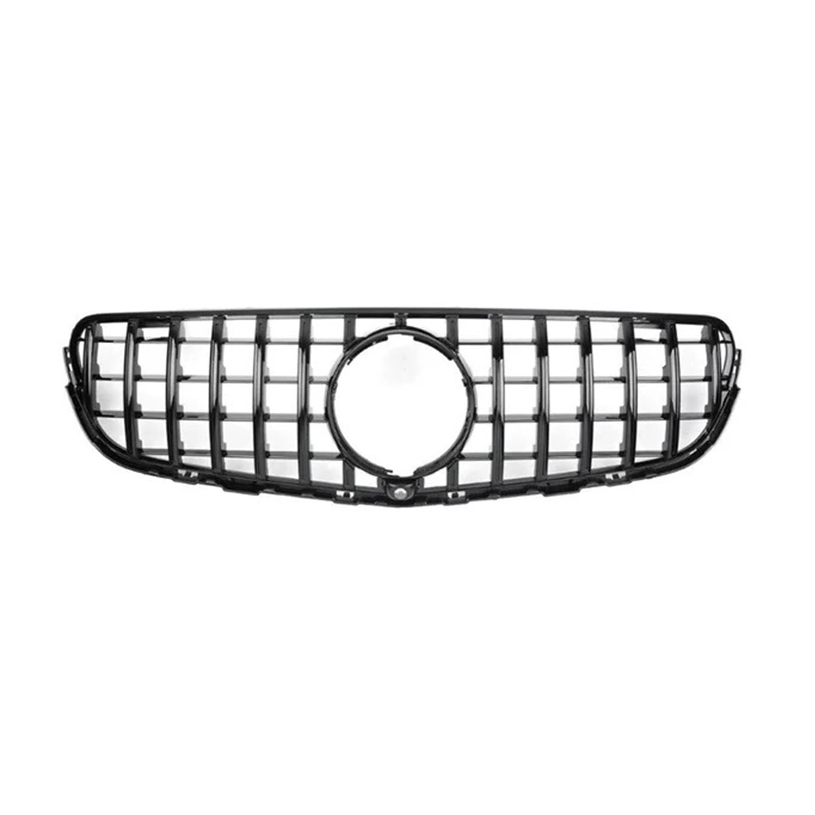 DACOLWZING Kompatibel for Mercedes-Benz GLC W253 X253 2016–2019 GLC 300 Racing Retrofit Grill GT Style Grille Ersatzteile Frontstoßstangengrills(Black) von DACOLWZING