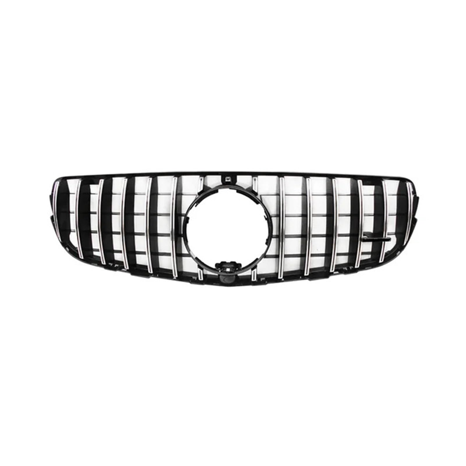 DACOLWZING Kompatibel for Mercedes-Benz GLC W253 X253 2016–2019 GLC 300 Racing Retrofit Grill GT Style Grille Ersatzteile Frontstoßstangengrills(Silver) von DACOLWZING