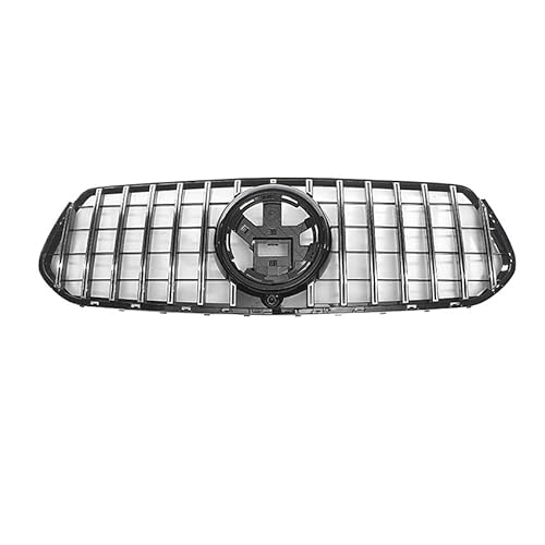 DACOLWZING Kompatibel for Mercedes-Benz GLE C167 W167 Coupe GLE300 350 400 450 2020–2023. Auto-Fronthaubengrill, Racing-Grill, Karosserie-Kits(Sport GT Silvery) von DACOLWZING