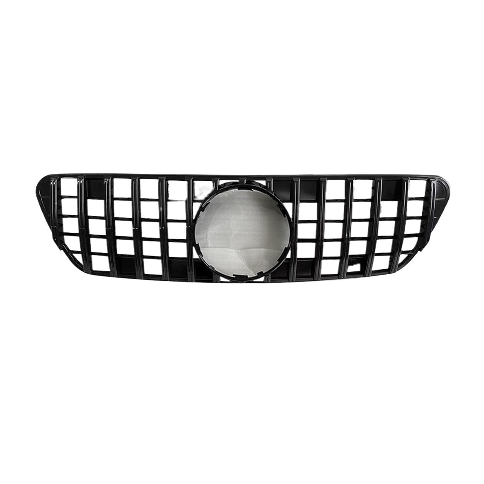 DACOLWZING Kompatibel for Mercedes-Benz ML W163 1998–2004 M ML320 ML350 Tuning Perfect Match Hood Mesh Sport Frontgrill Kühlergitter Stoßstangengrill(GT Black) von DACOLWZING