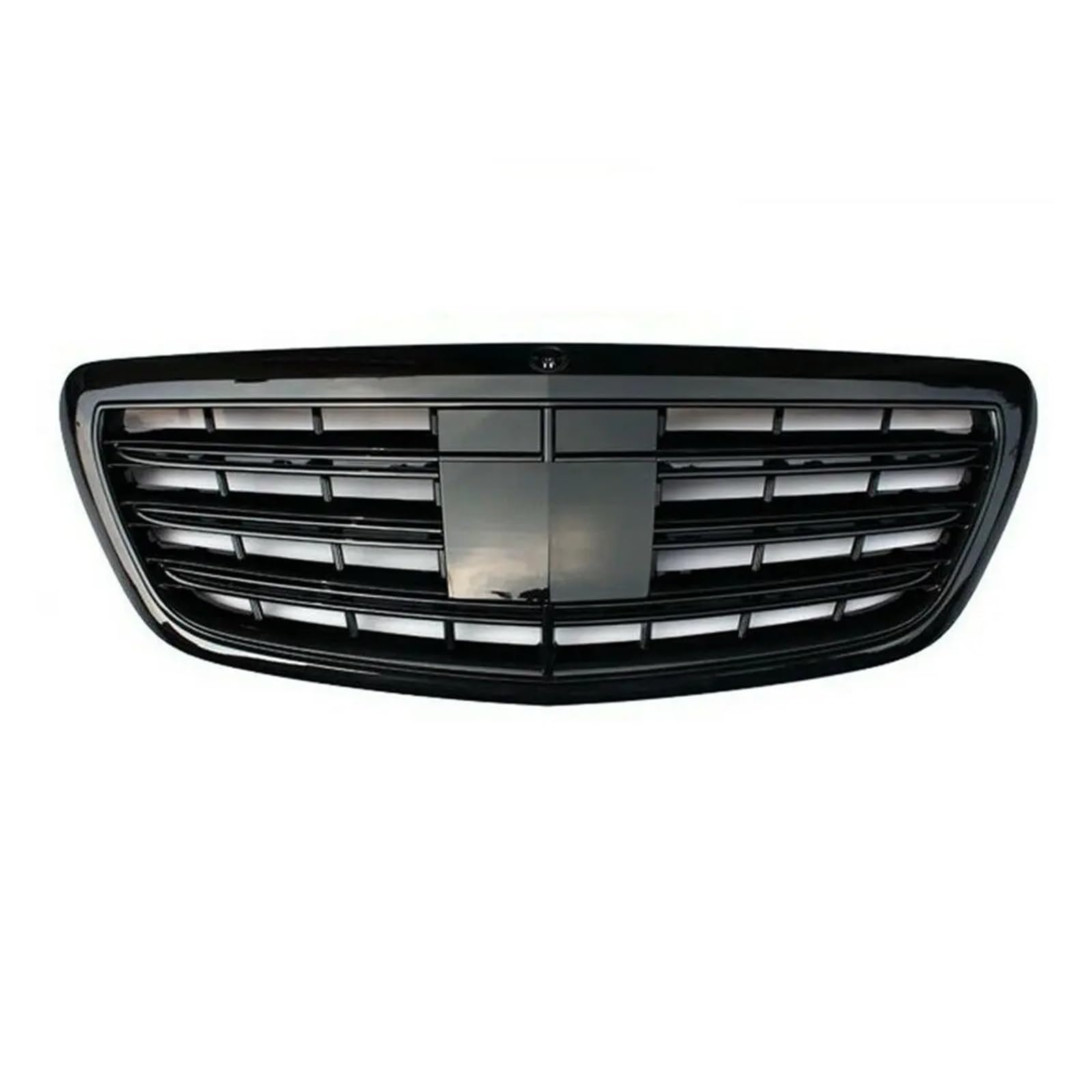 DACOLWZING Kompatibel for Mercedes-Benz S-Klasse W222 S300 S400 S500 S65 2014–2020. Schwarz/Chrom-Frontgrill, Auto-Frontstoßstange, Renngrill(Black) von DACOLWZING