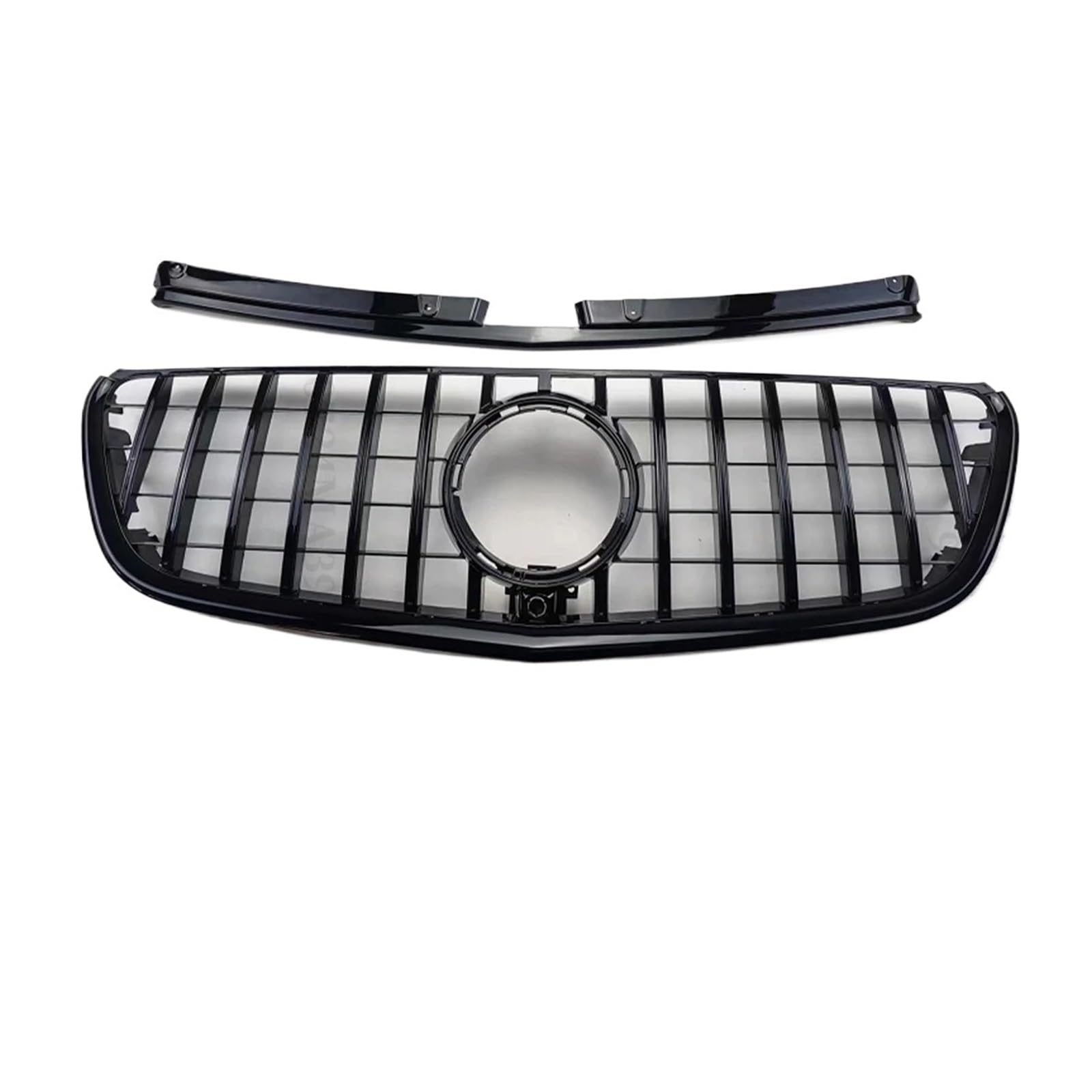 DACOLWZING Kompatibel for Mercedes-Benz Vito W447 2015–2023, Tuning-Zubehör, mittleres Netzgitter, Diamant-GTR-GT-Stil, vorderer Kühlergrill, Einlassgrill(2015-2019 GT Black) von DACOLWZING