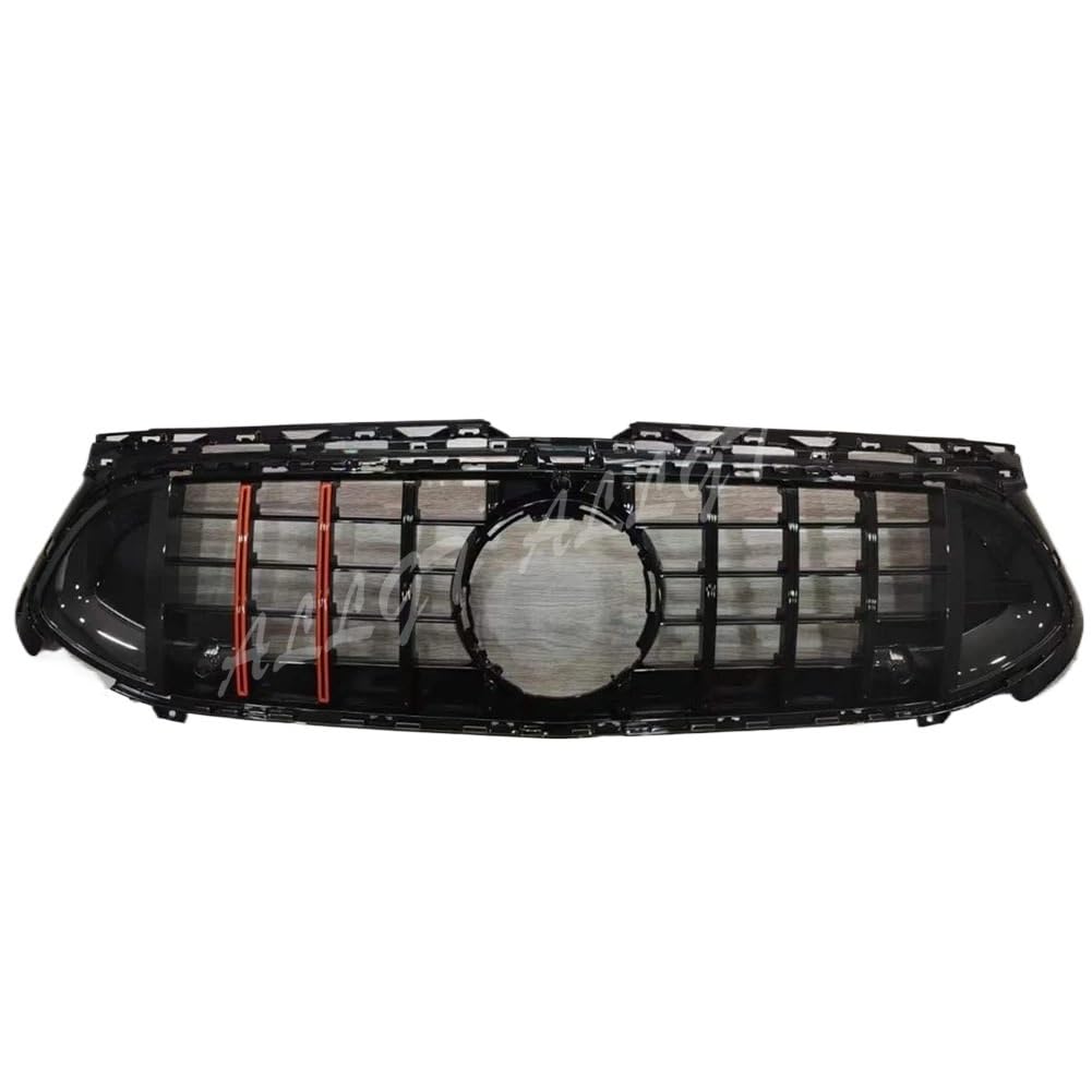 DACOLWZING Kompatibel for Mercedes-Benz W177 A-Klasse A180 A200 A220 A250 A280 2023 2024+ Front Racing Facelift Grille Oberer Stoßfänger Kühlergrill(Black Red) von DACOLWZING