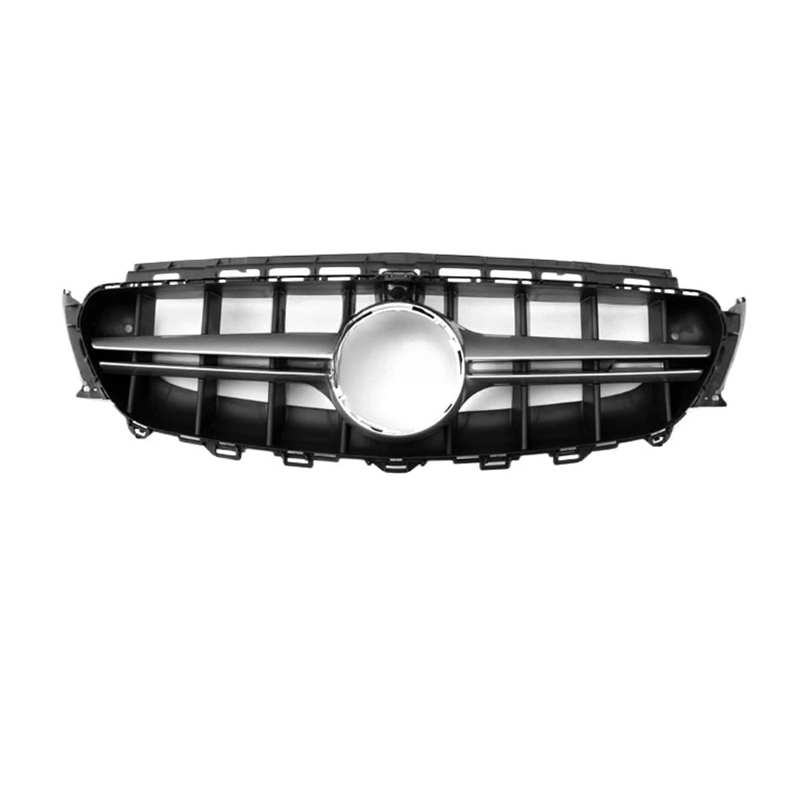 DACOLWZING Kompatibel for Mercedes E-Klasse W238 E180 E200 E250 E300 E350 E400 2016–2020 Limousinen-Coupé (mit Kamera). Frontgrillgitter im Stil(Silver(NO Fit E63)) von DACOLWZING