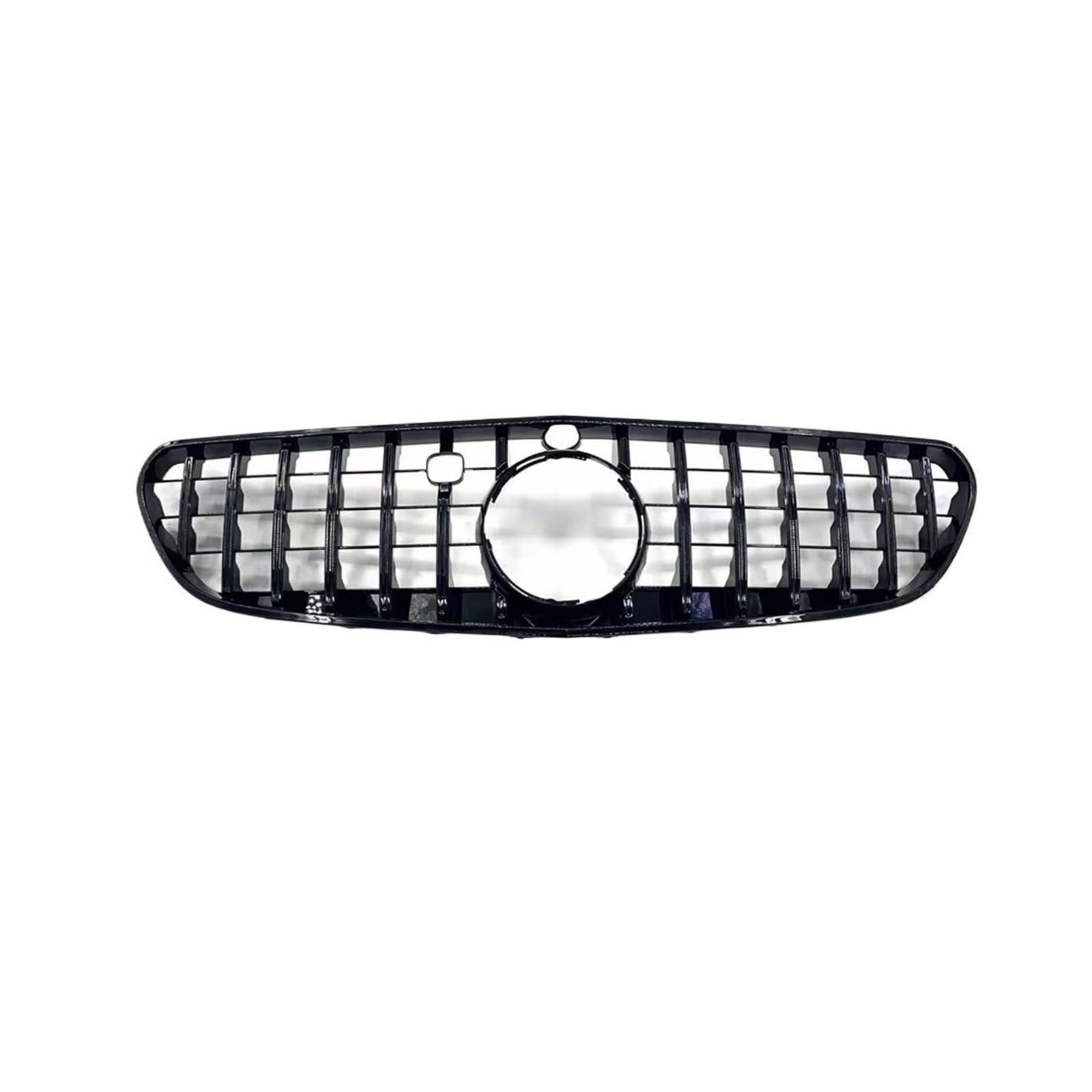 DACOLWZING Kompatibel for Mercedes S-Klasse W217 C217 S500 S550 S560 Coupe 2015–2020. Kühlergrill im GTR-Panamericana-Stil, Racing-Frontstoßstangengrill(2015-2017 Black) von DACOLWZING