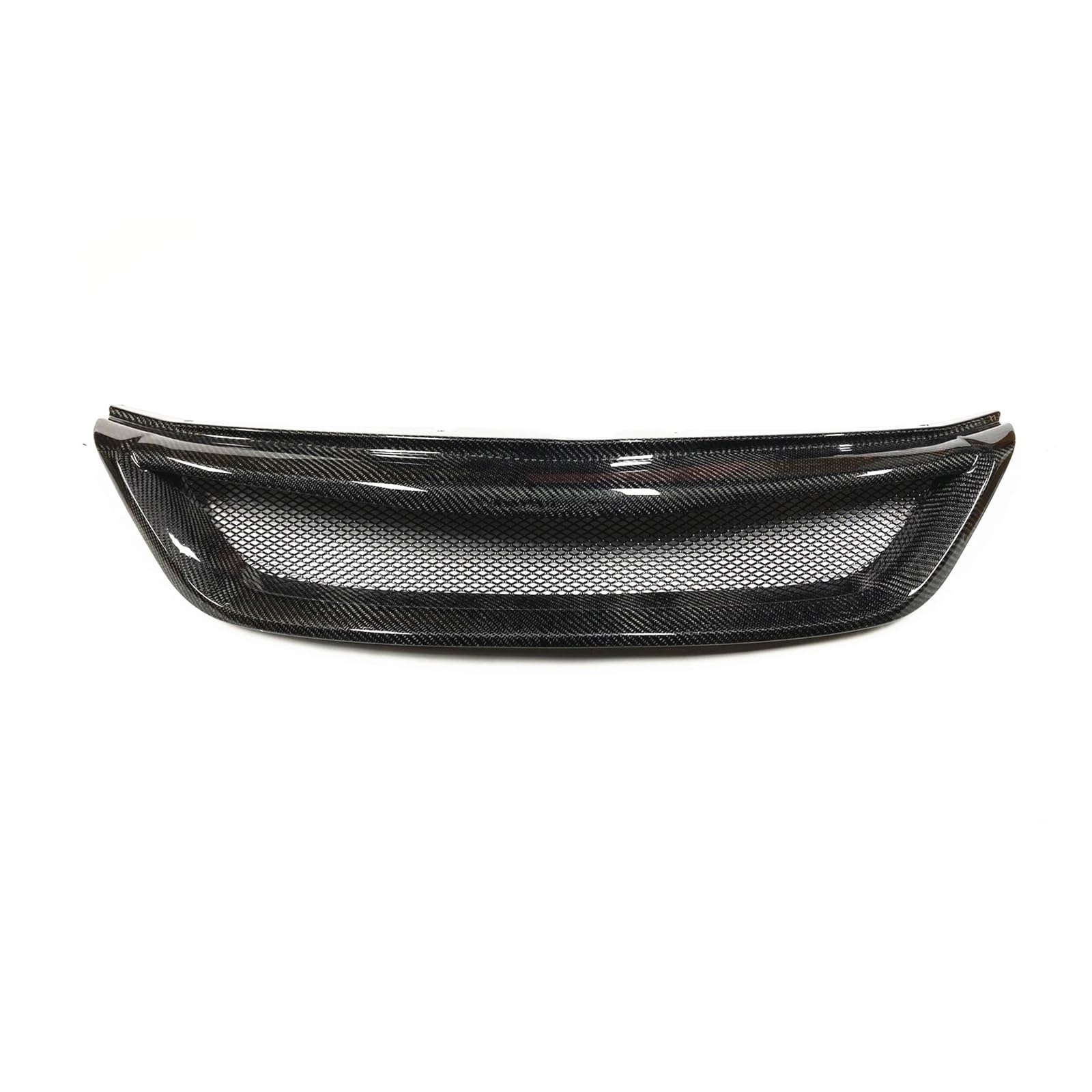 DACOLWZING Kompatibel for Subaru Impreza WRX STI Limousine 4-Türer 2011–2014. Frontgrill aus echtem Karbon/Fiberglas, obere Stoßstangenhaube, Netzgitter(Carbon Fiber) von DACOLWZING