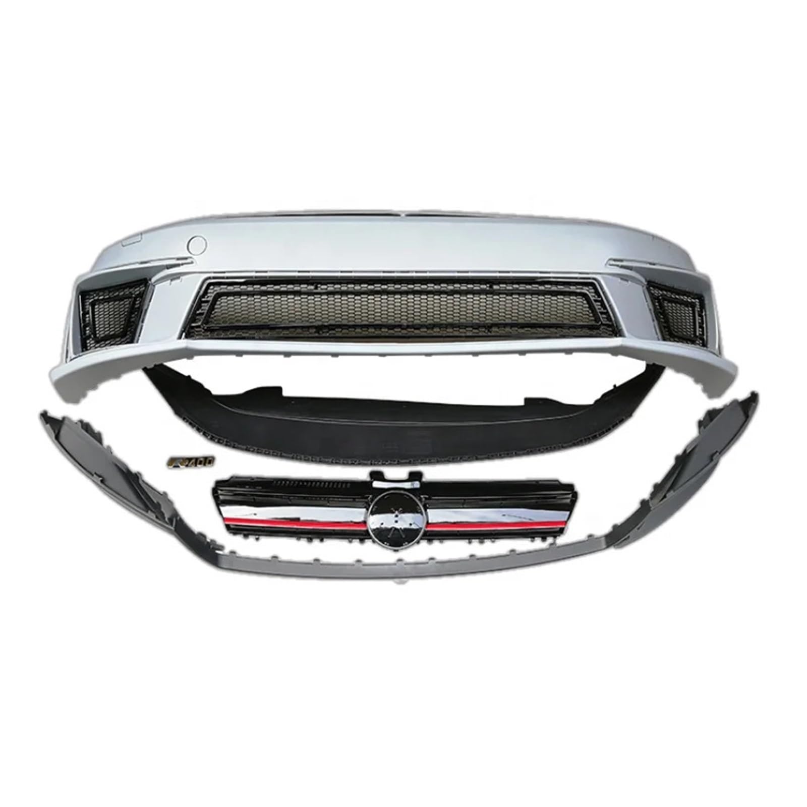 DACOLWZING Kompatibel for VW - Golf 7 R400 Style 2013 2014 2015 2016 2017 Frontstoßstangen-Kits mit Grill von DACOLWZING