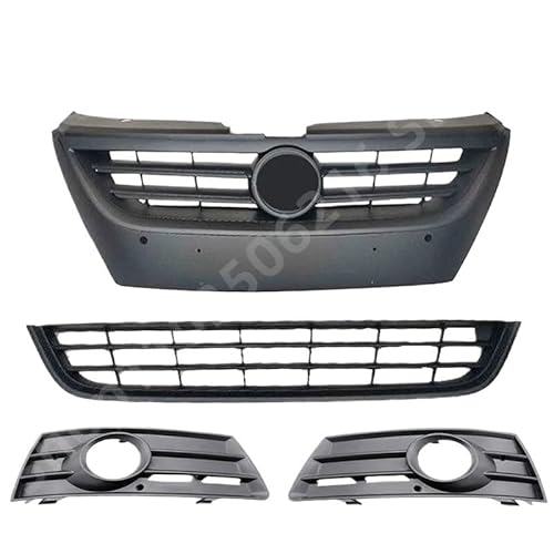 DACOLWZING Kompatibel for VW – Passat CC 2009–2012, Auto-Mittelgrill, Frontstoßstange, Honiggitter-Grill, Kühlergrills(A) von DACOLWZING