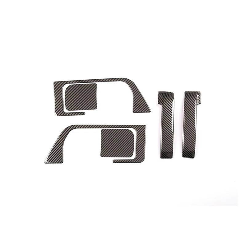 Edelstahl Autotür Innentür Griff Trim Abdeckung Kompatibel for Toyota -FJ -Cruiser 2007-2021 Tür Schüssel Dekoration Aufkleber(A) von DACOLWZING