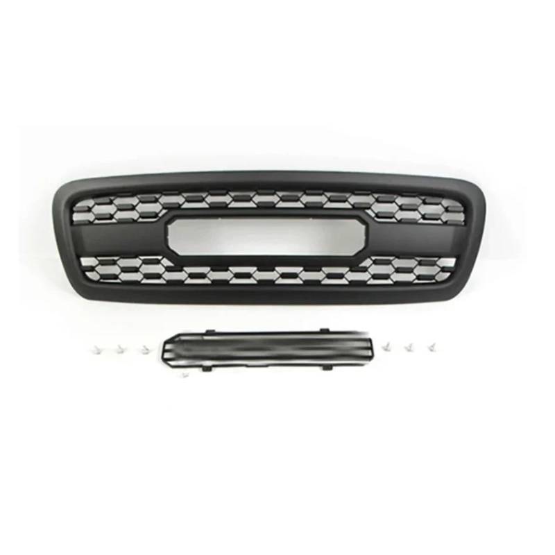 Frontgrill for die Stoßstange, kompatibel mit Toyota -Sequoia 2001 2002 2003 2004, Verkleidung, Haubennetzabdeckung, vorderer ABS-Grill, Außenmodifikationsteile(Without Light) von DACOLWZING