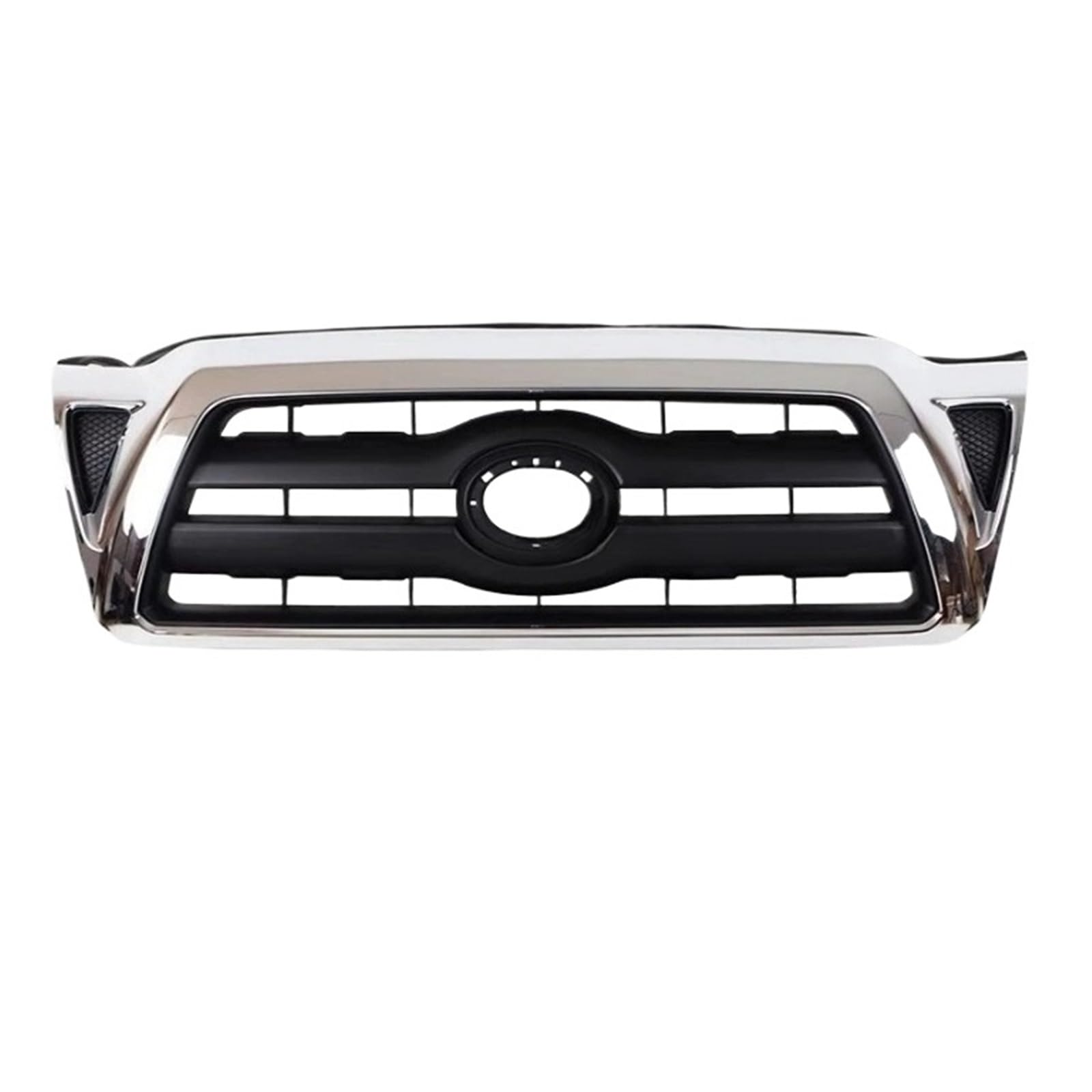 Frontstoßstangengrillmaske Kühlergrill Kompatibel for Toyota -Tacoma 2005-2015 Auto-Styling ABS Schwarzer Kühlergrill Dekorativ(Black Silver 05-11) von DACOLWZING