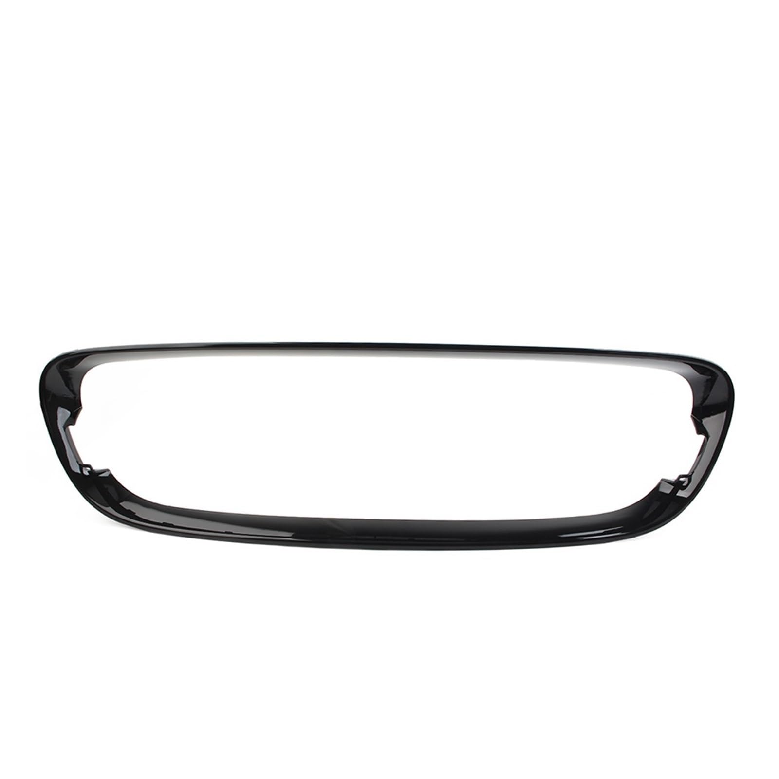 Glänzend Schwarz/Chrom Auto Front Stoßstange Kühlergrill Surround Formteil Trim Kompatibel for Jaguar -F-Type 2014 2015 2016 2017 T2R5053 T2R3563(Black) von DACOLWZING