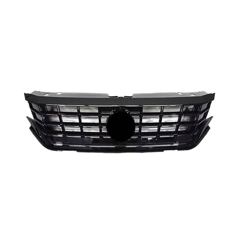 Grillmaske Gitter Kühlergrill Frontstoßstange Netz Kompatibel for VW -Passat B5 2019 2020 Autozubehör(Gloss Black) von DACOLWZING