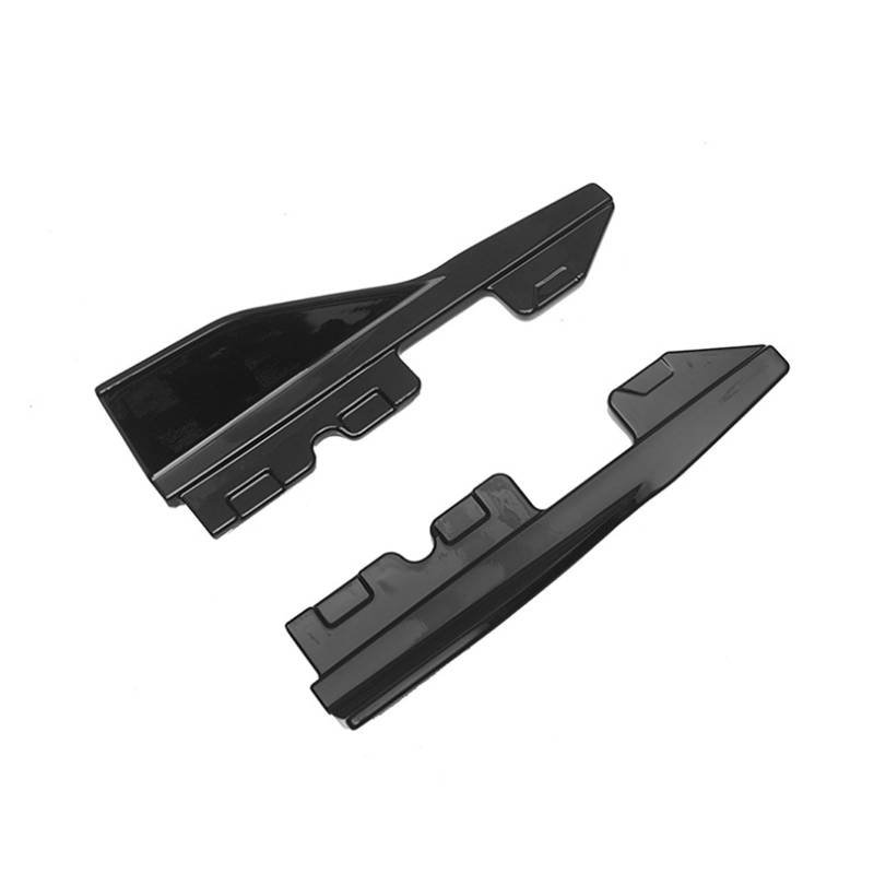 Kompatibel for BMW 2er F22 M Paket 2014-2019 ABS glänzend schwarz Carbon Muster Seitenschweller Splitter Canards 1 Paar(Carbon Pattern) von DACOLWZING