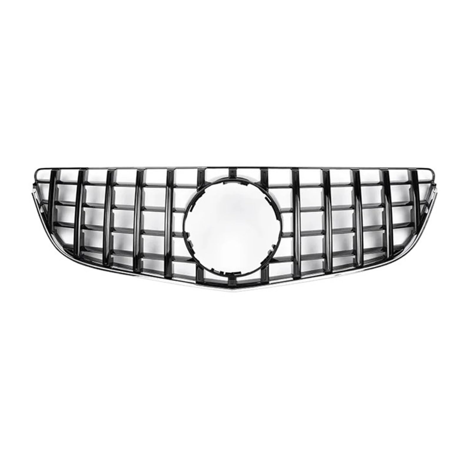 Kompatibel for Mercedes-Benz E-Coupe C207 A207 W207 2014-2017 Auto-Kühlergrill, oberer Ersatz-Stoßstangenhaubengitter, Autoteil(Black) von DACOLWZING