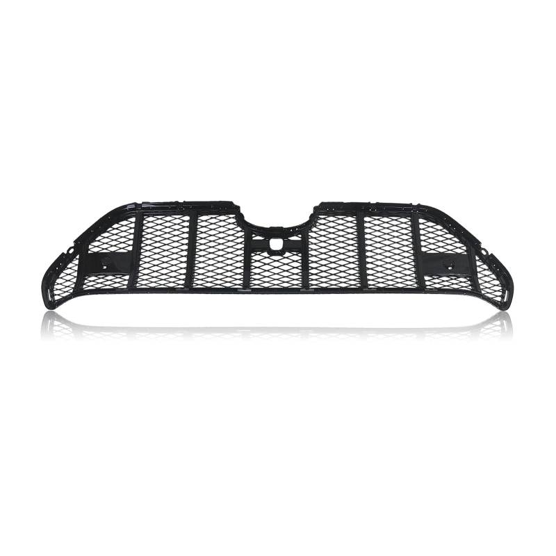 Kompatibel for Toyota -RAV4 2019 2020 2021 2022 Kühlergrill Waben Stil Racing Grill Schwarz/Silber Oberen Stoßfänger Ansaughaube Mesh Grid(Black) von DACOLWZING