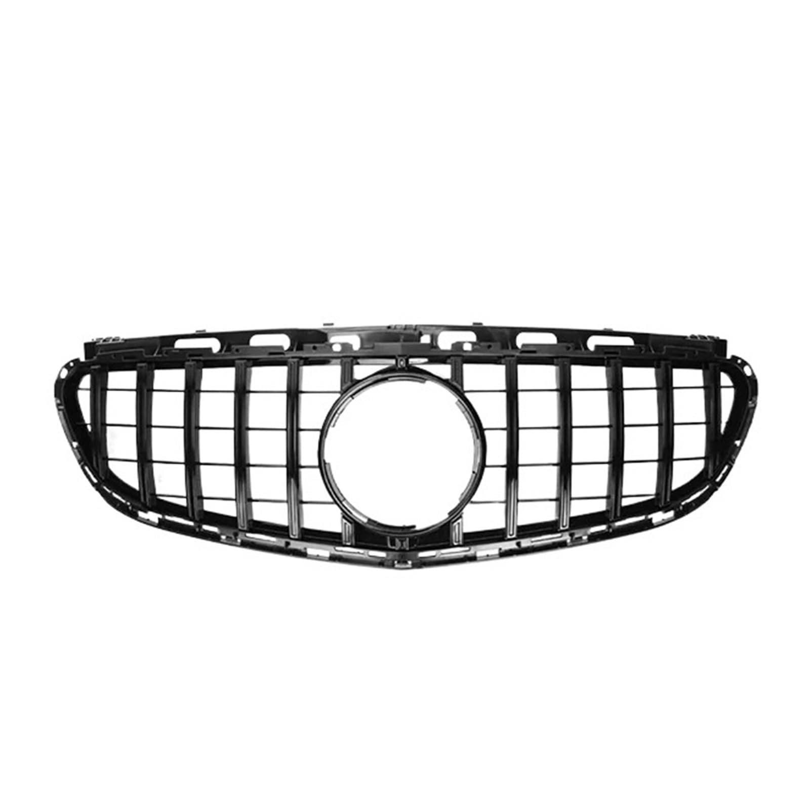 Kompatibel mit Mercedes-Benz E-Klasse W212, Auto-Frontgrill-Bodykit 2009–2015, GT Diamond Styling Grill Tuning Autozubehör(13-15 GT Black) von DACOLWZING