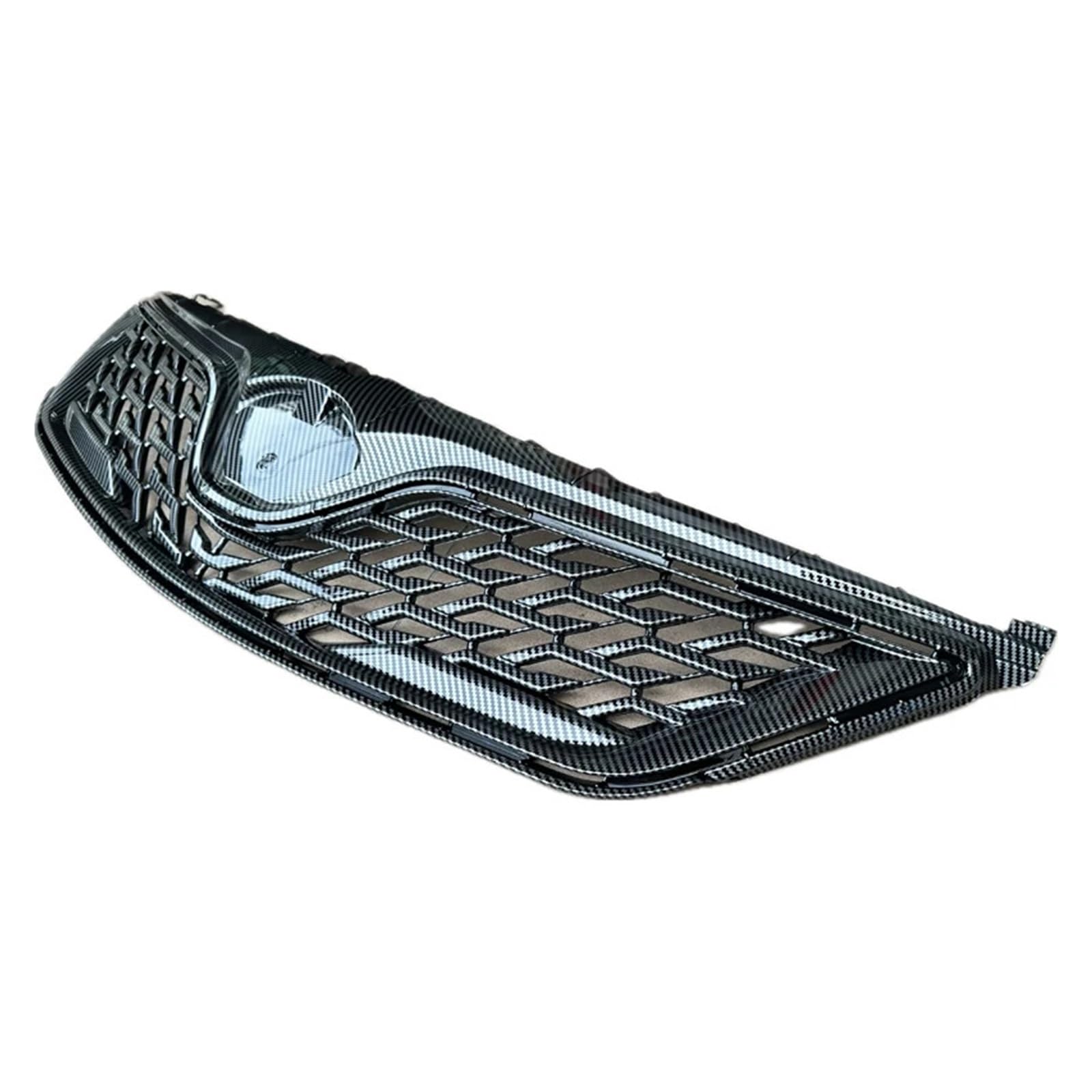 Kompatibel mit Toyota -Corolla Racing Grill 2011-2013 Modifizierter Frontstoßfänger-Netzdeckel Frontgrill for Zierleisten(Carbon Fiber Look) von DACOLWZING