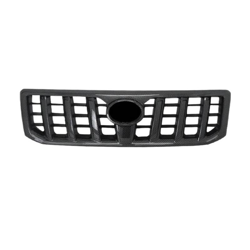 Kompatibel mit Toyota -Land -Cruiser -Prado 120 2003-2009 2008 2007 Frontgrill TRD Modifikation und Upgrade Lc120 FJ120 Außenzubehör(Carbon Fiber 03-09) von DACOLWZING