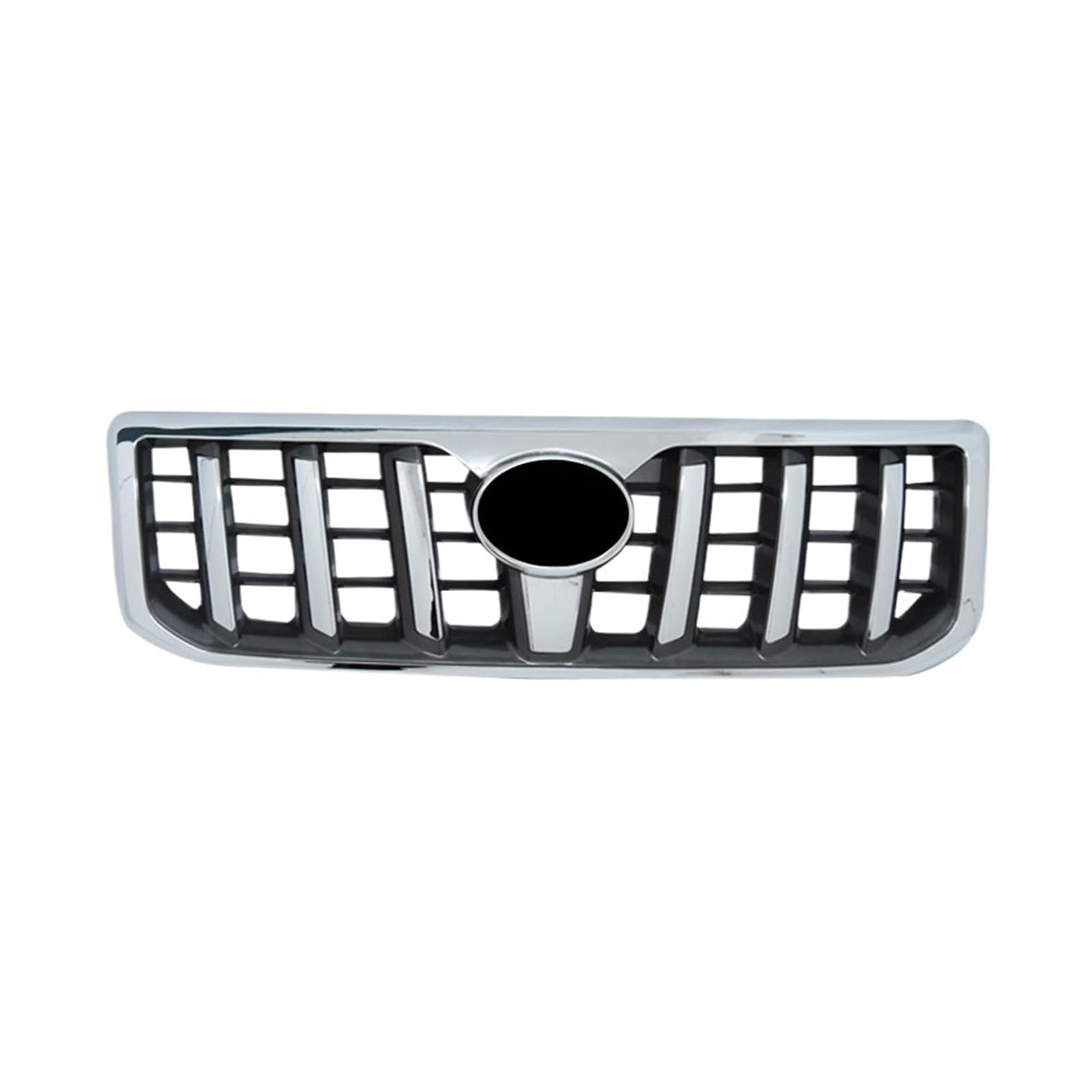 Kompatibel mit Toyota -Land -Cruiser -Prado 120 2003-2009 2008 2007 Frontgrill TRD Modifikation und Upgrade Lc120 FJ120 Außenzubehör(Silver 2003-2009) von DACOLWZING