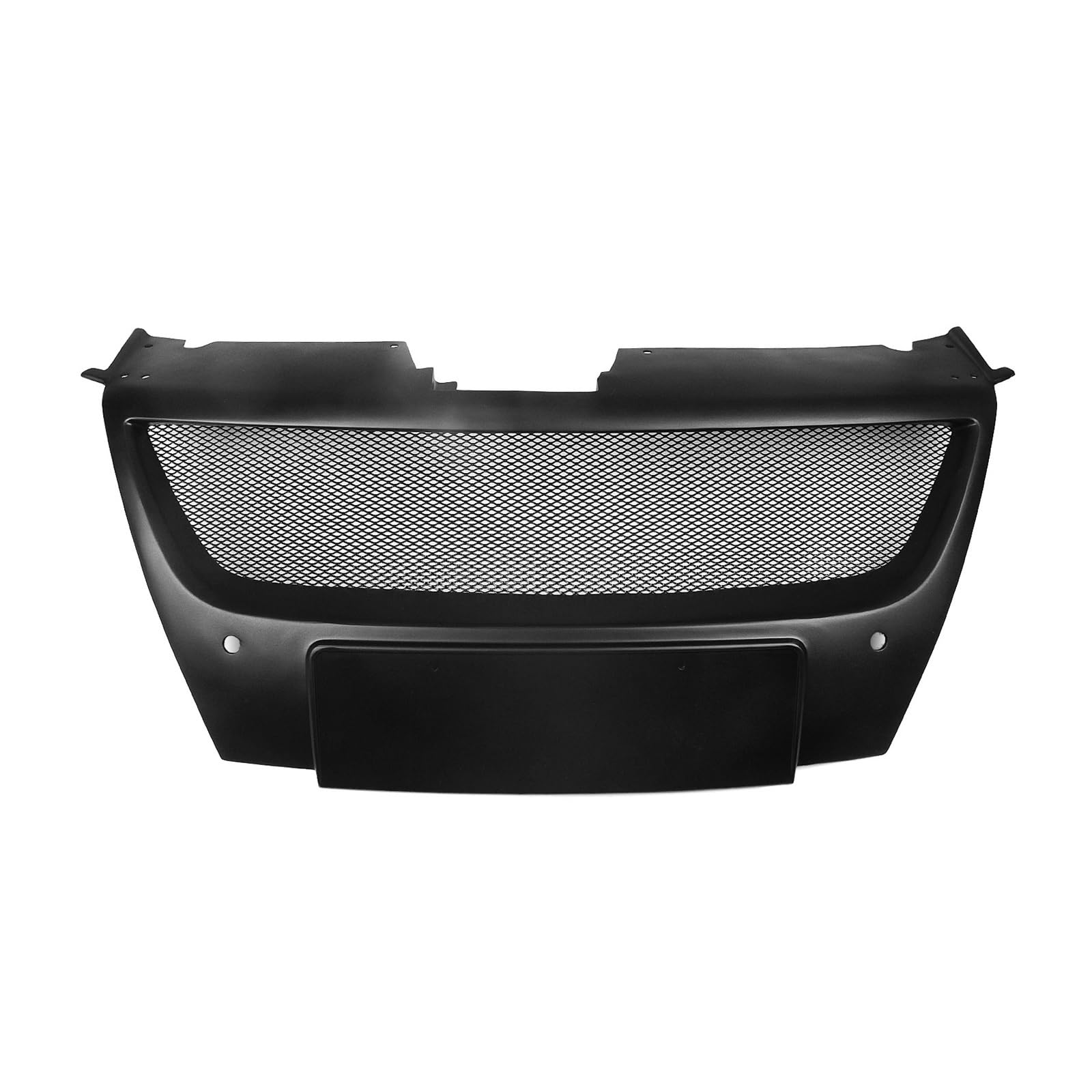 Kühlergrill Racing Grill Kompatibel for VW -Passat B6 2007 2008 2009 2010 2011 Limousine Fiberglas Oberen Stoßfänger Haube Mesh Gitter Kit von DACOLWZING