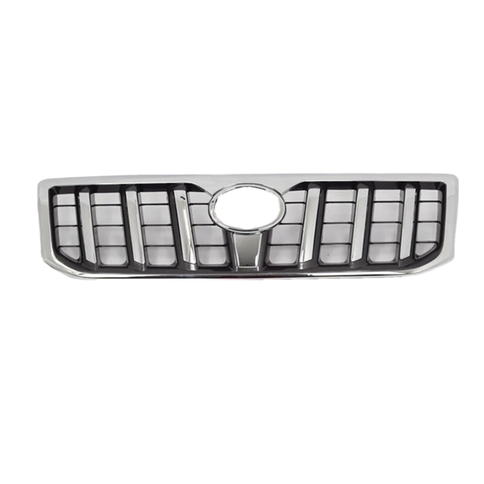 Kühlergrill for die Frontstoßstange, kompatibel mit Toyota -Land -Cruiser -Prado 4000 2700 LC120 Fj120 2003-2009(Silver) von DACOLWZING