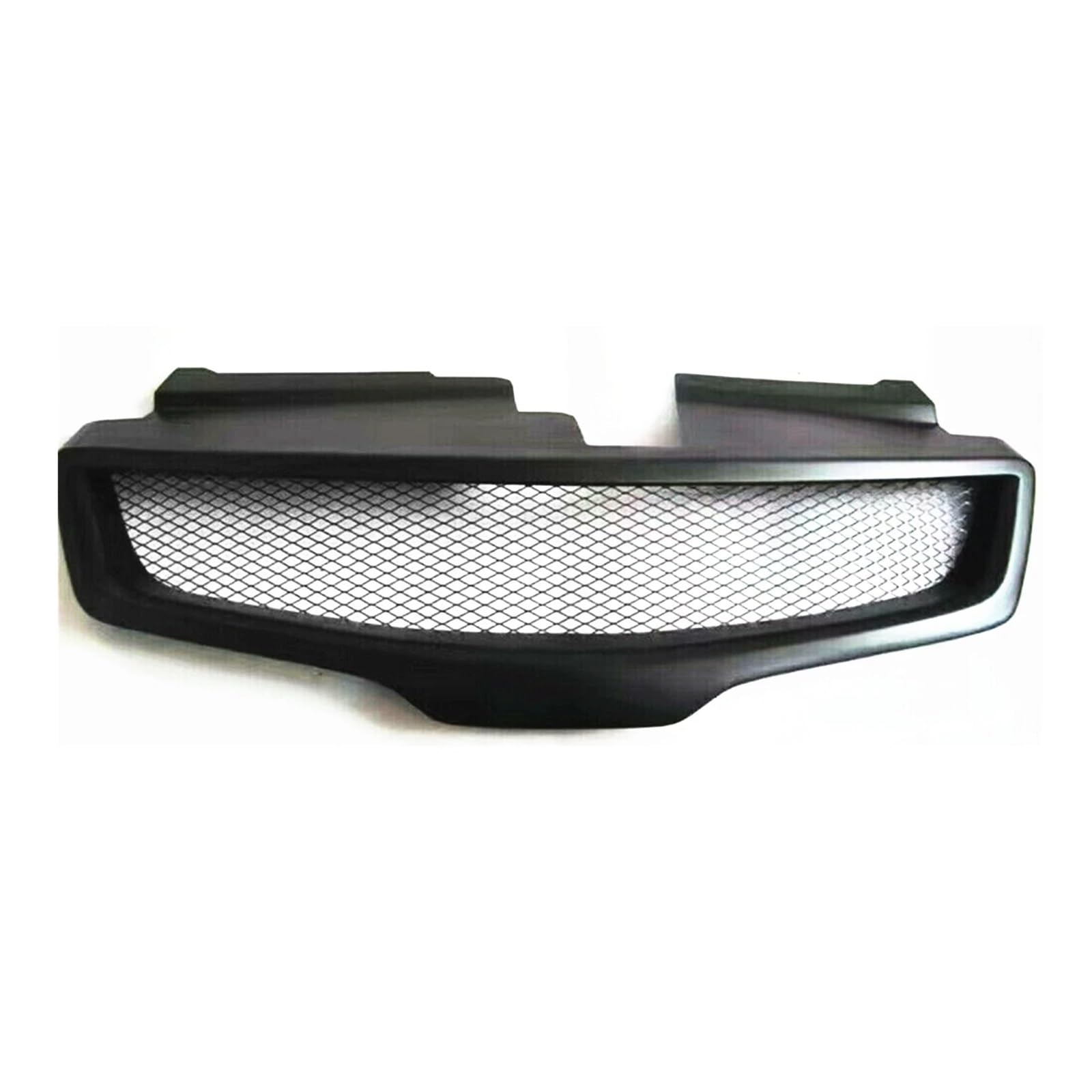 Kühlergrill kompatibel for Nissan -Altima Sedan 2007-2009 4-Türer-Grill Echtkohlefaser/Fiberglas Oberer Stoßfänger Ansaughaube Mesh Grid Kit(Fiberglass) von DACOLWZING