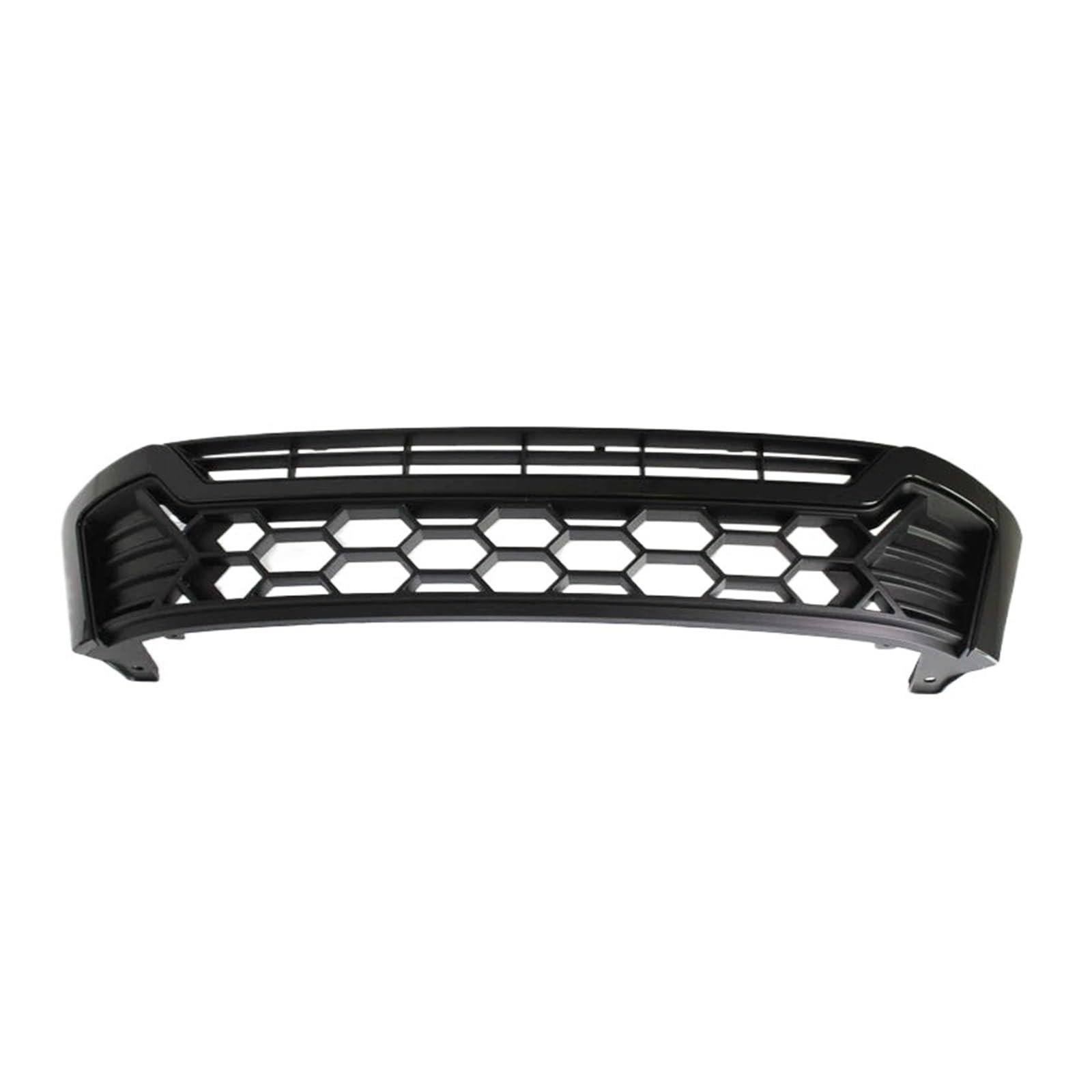 Kühlergrillabdeckung Kompatibel for Toyota -Hilux -Revo -Rocco SR5 2016 2017 2018 2019 2020 2021 Autozubehör ABS Racing Grill Fronthaube(Black) von DACOLWZING